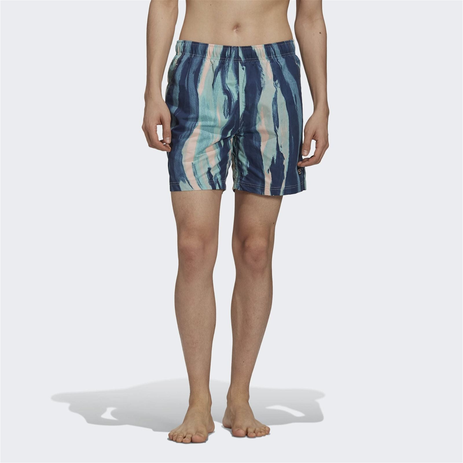 adidas Originals R.Y.V. Graphic Swim Shorts - Multi - ViaductClothing - -