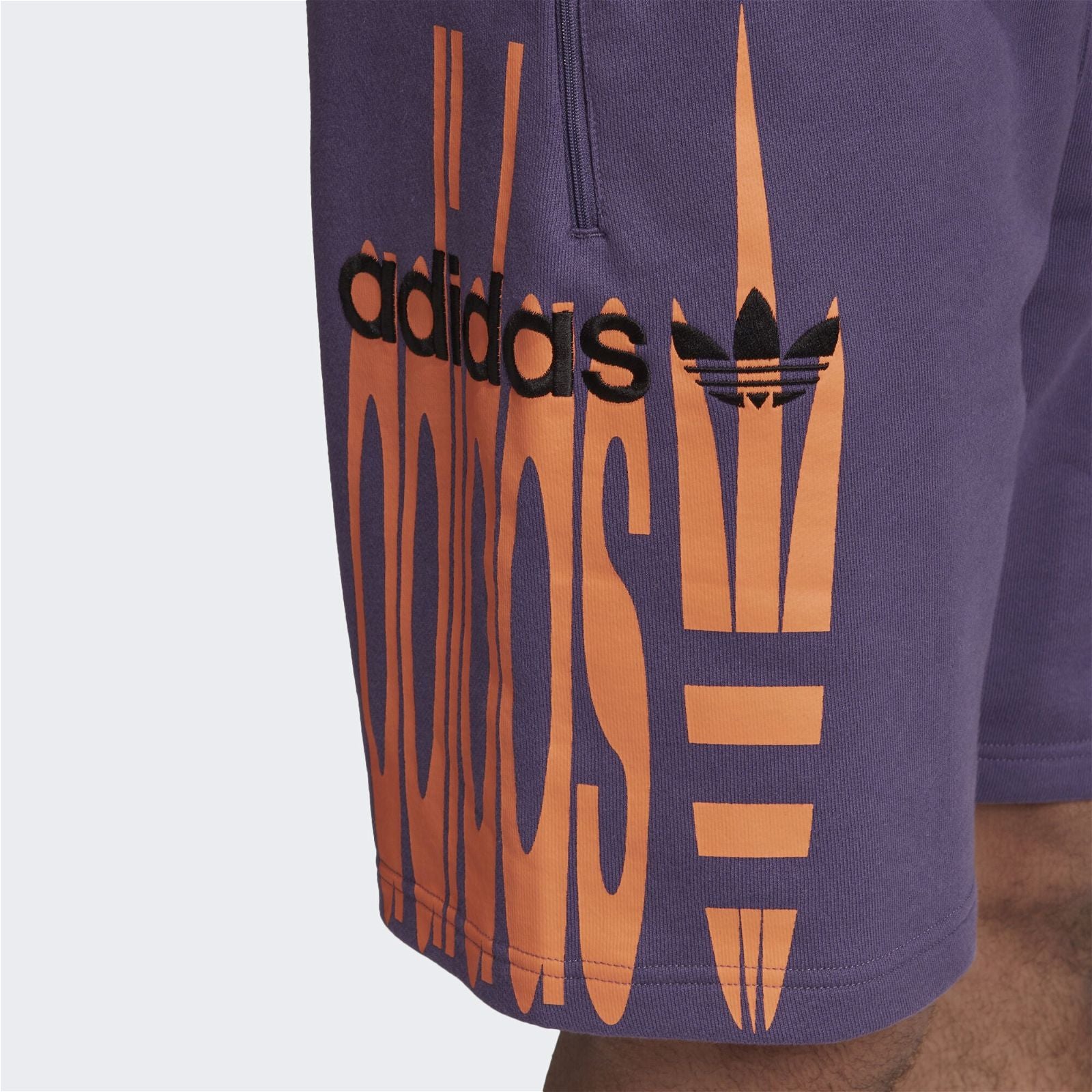 adidas Originals R.Y.V. Sweat Shorts - Purple - ViaductClothing - -