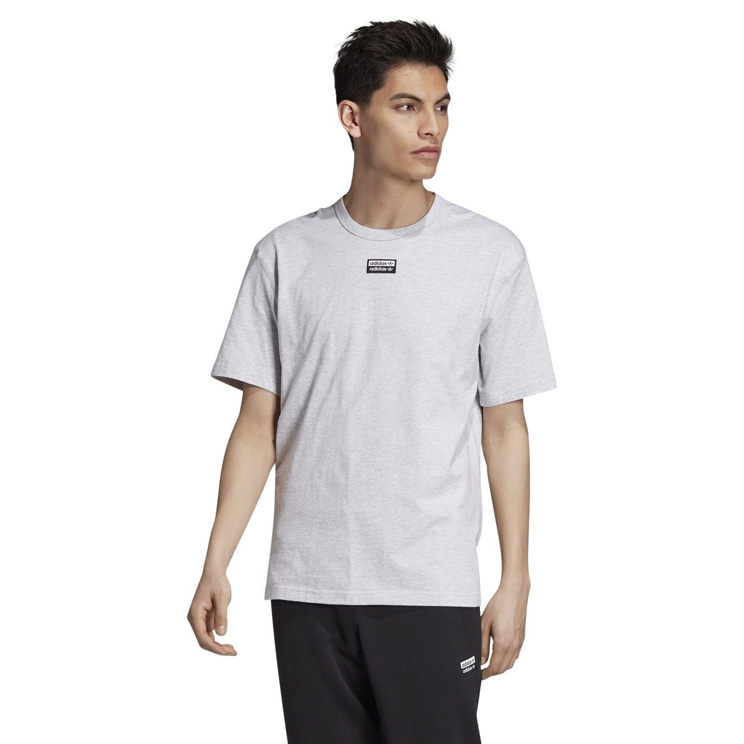 adidas Originals R.Y.V. T Shirt - Grey - ViaductClothing - -