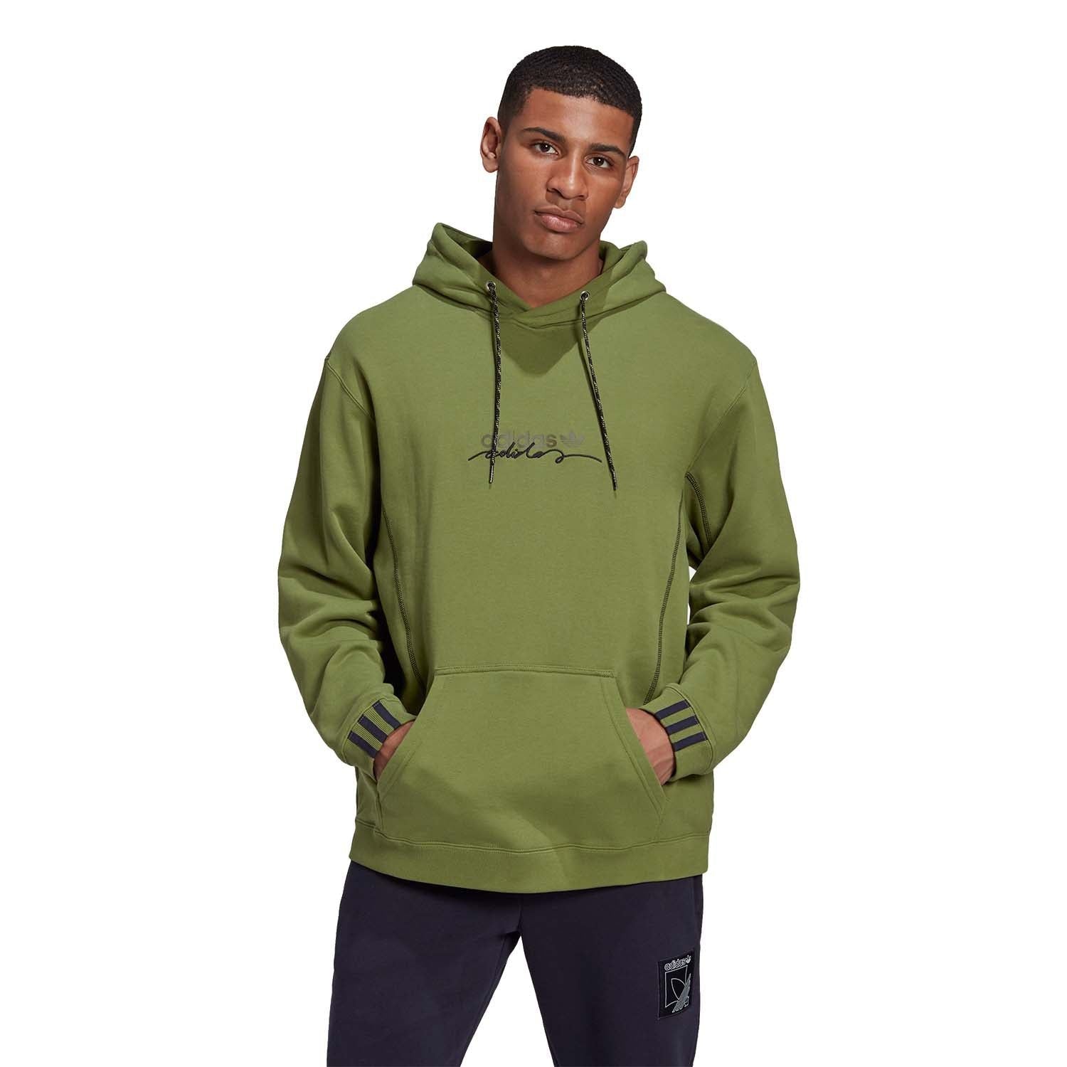 adidas Originals RYV Hoodie - Green - ViaductClothing -  -
