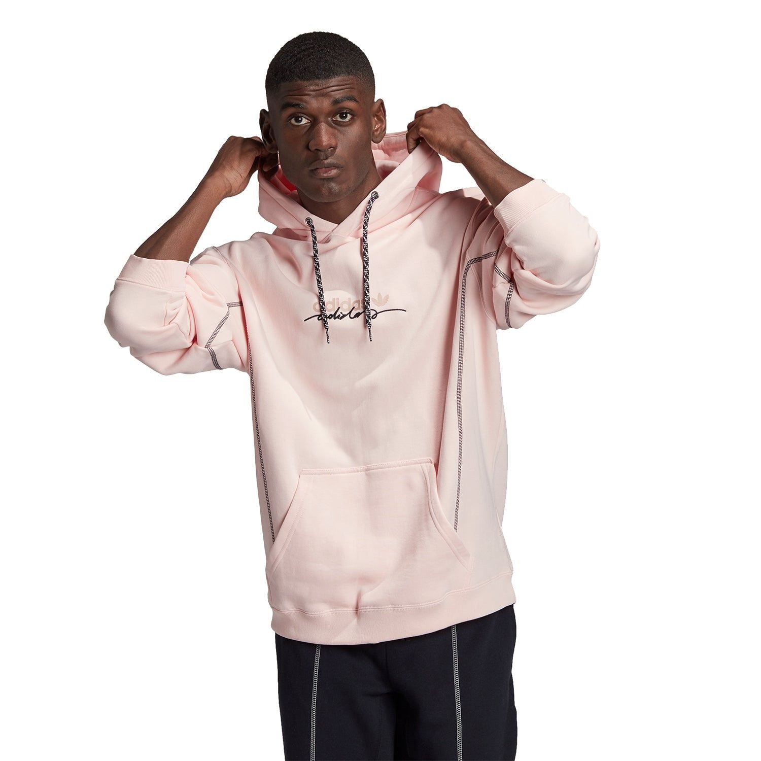 adidas Originals RYV Hoodie - Pink - ViaductClothing - -