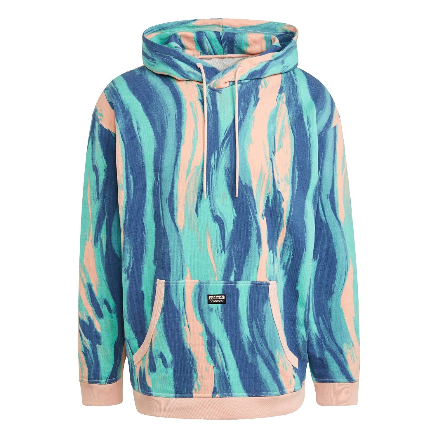 adidas Originals RYV Tie Dye Marbled Hoodie - Multi - ViaductClothing - -