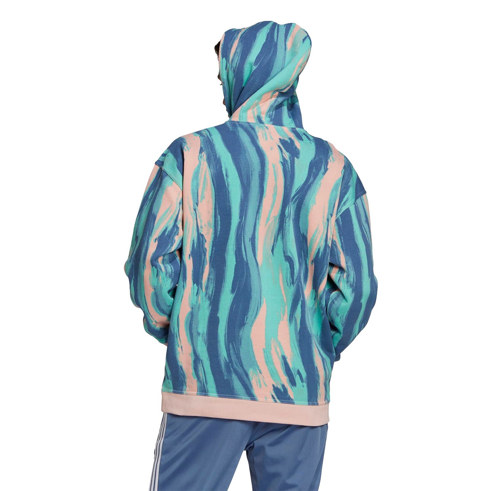 adidas Originals RYV Tie Dye Marbled Hoodie - Multi - ViaductClothing - -