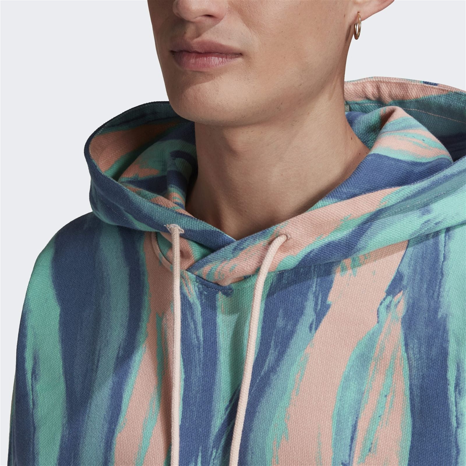 adidas Originals RYV Tie Dye Marbled Hoodie - Multi - ViaductClothing - -