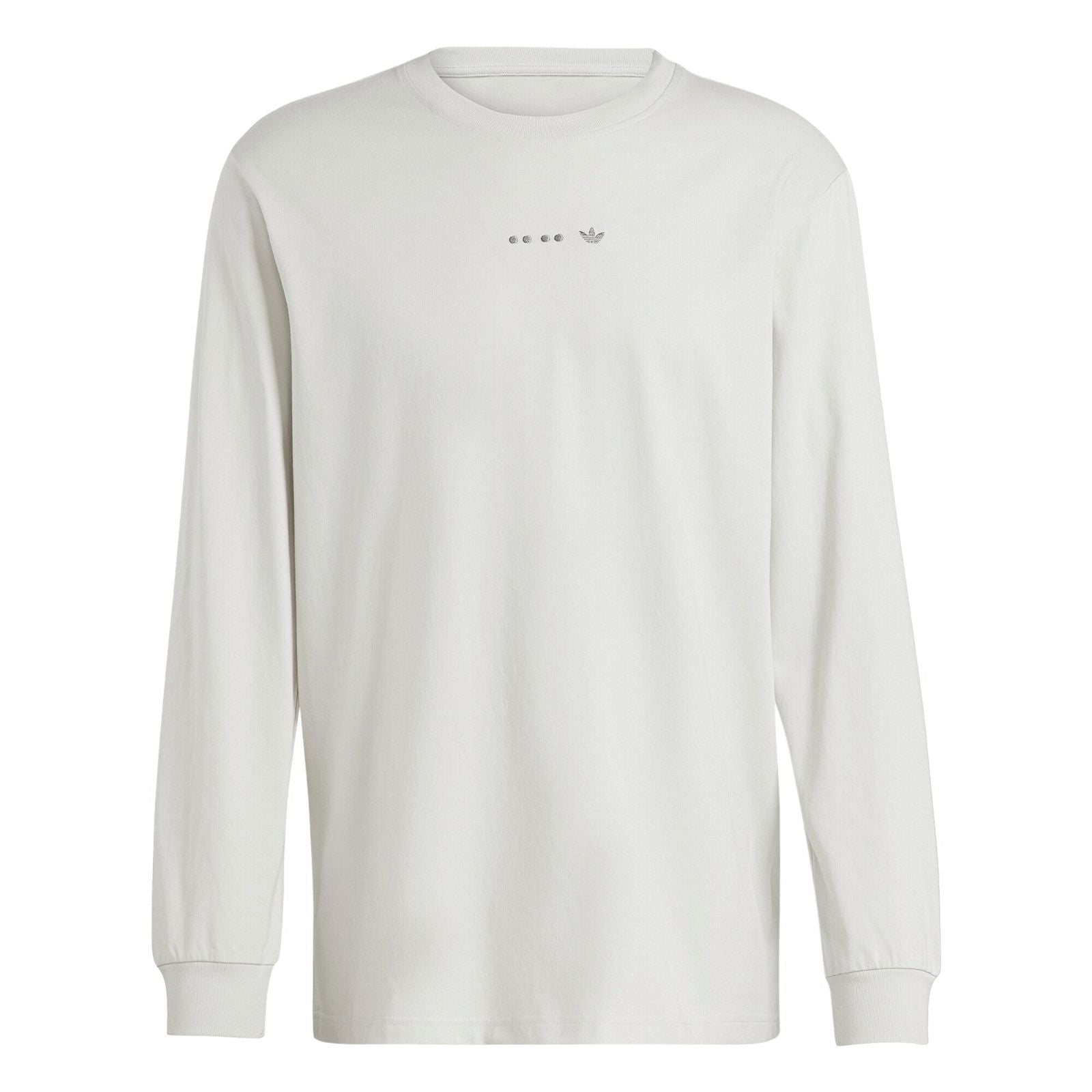 adidas Originals Reclaim Logo Long Sleeve T-Shirt - Orbit Grey - ViaductClothing - -