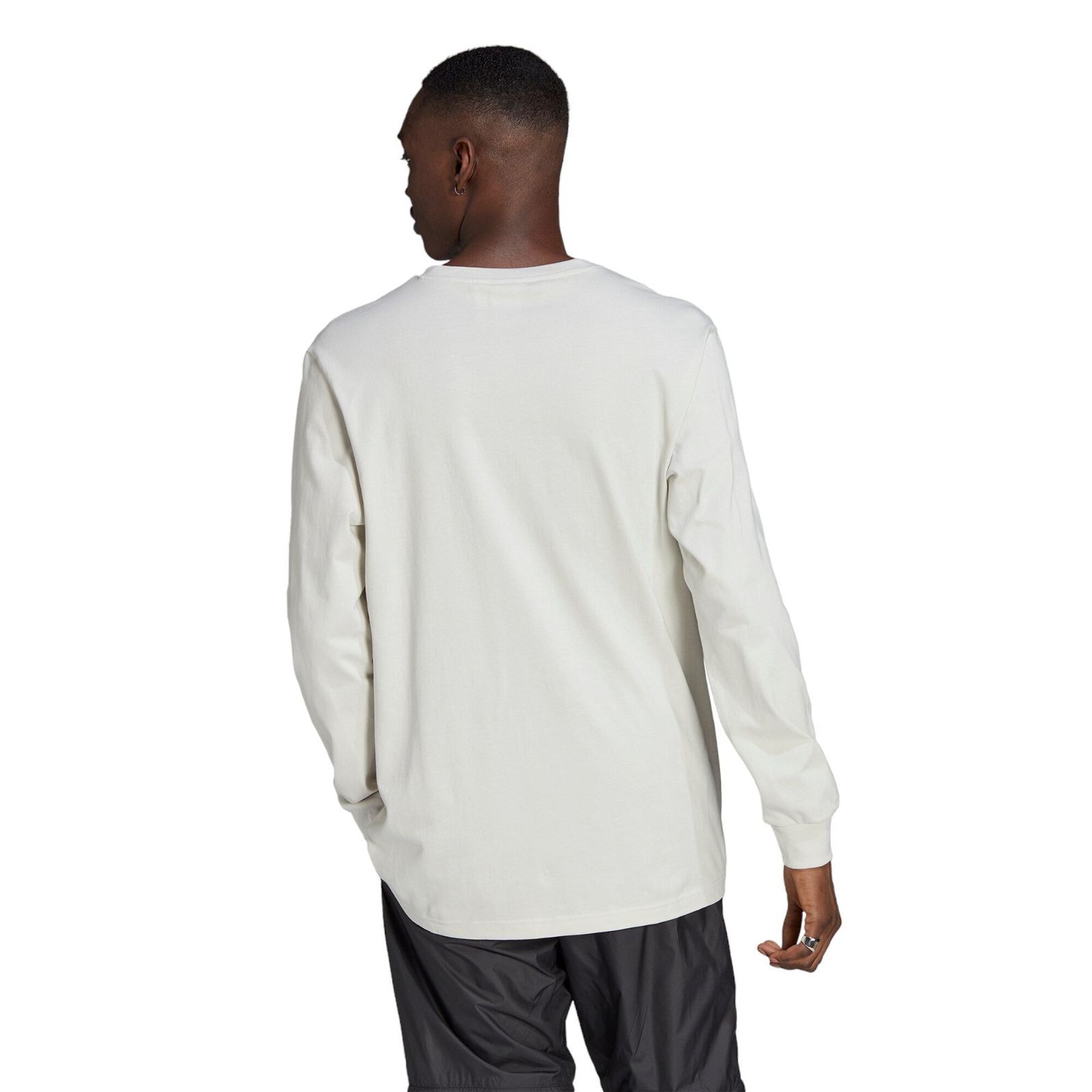 adidas Originals Reclaim Logo Long Sleeve T-Shirt - Orbit Grey - ViaductClothing - -