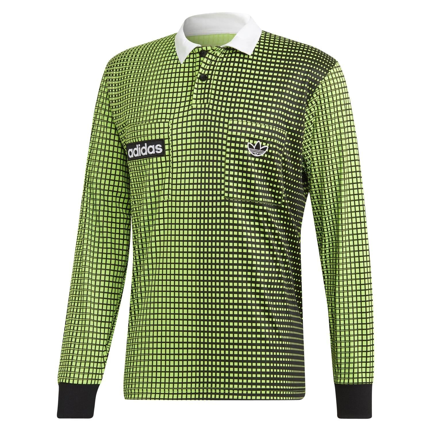 adidas Originals Referee Jersey - Green - ViaductClothing - -