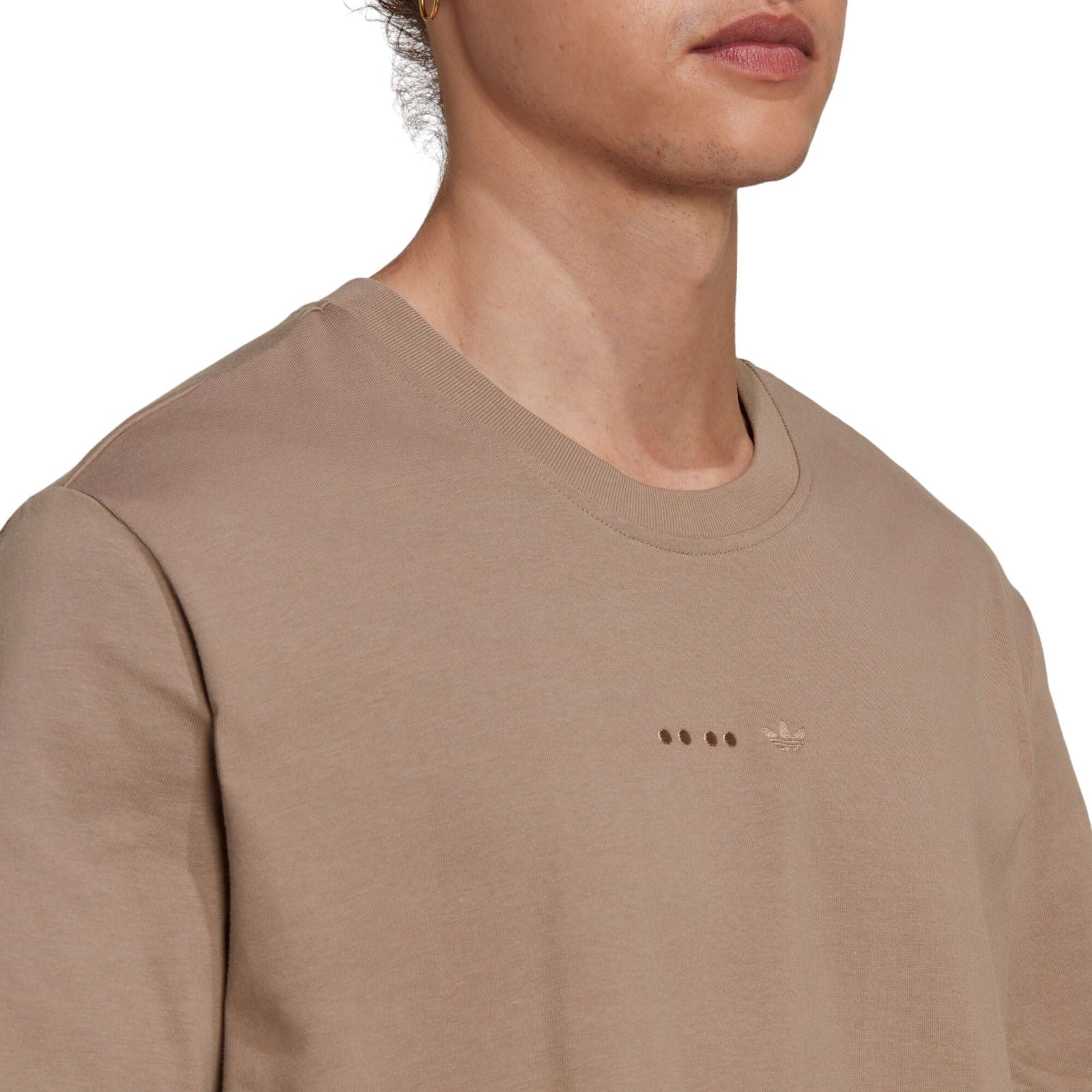 adidas Originals Reveal Essentials T-Shirt - Chalky Brown - ViaductClothing - -