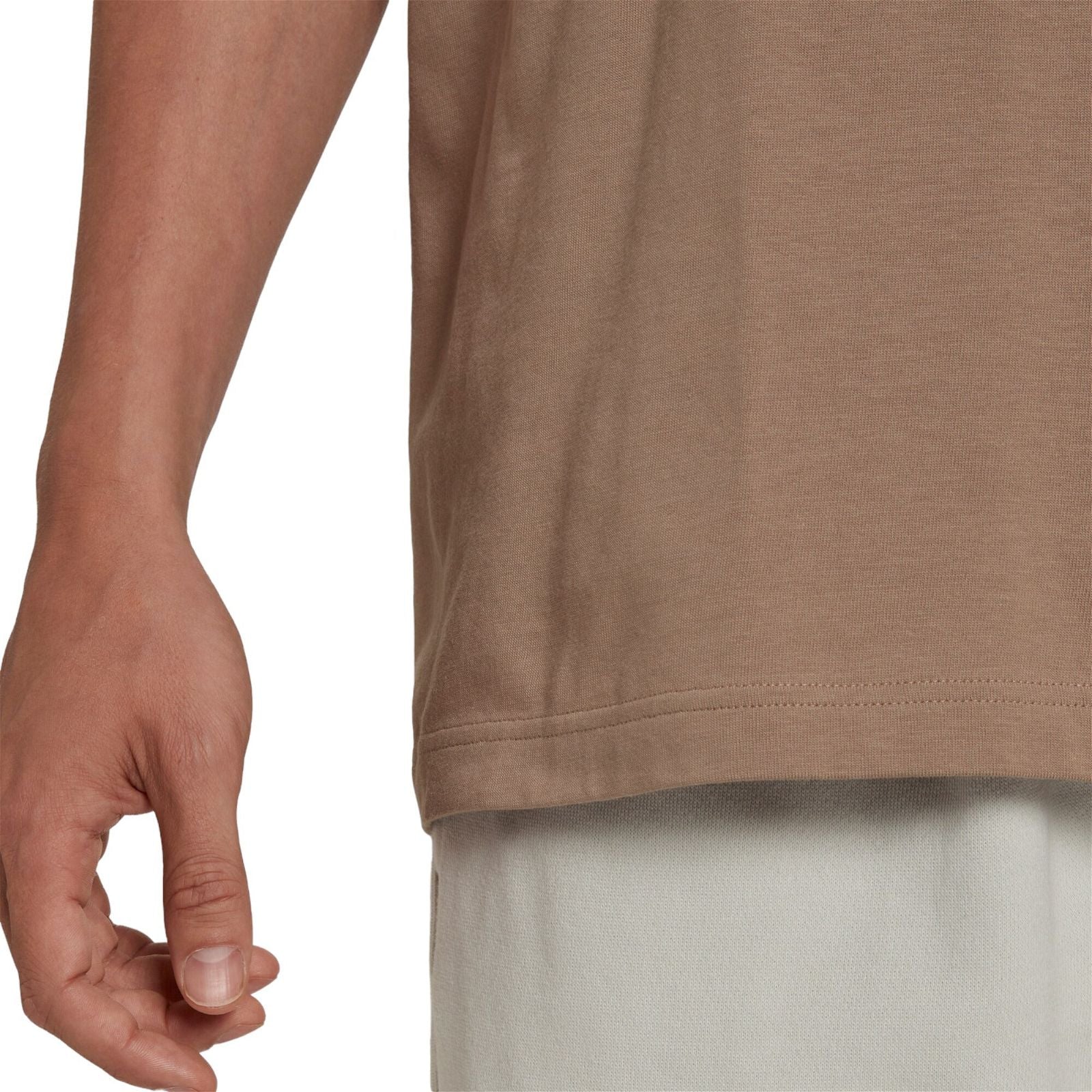 adidas Originals Reveal Essentials T-Shirt - Chalky Brown - ViaductClothing - -