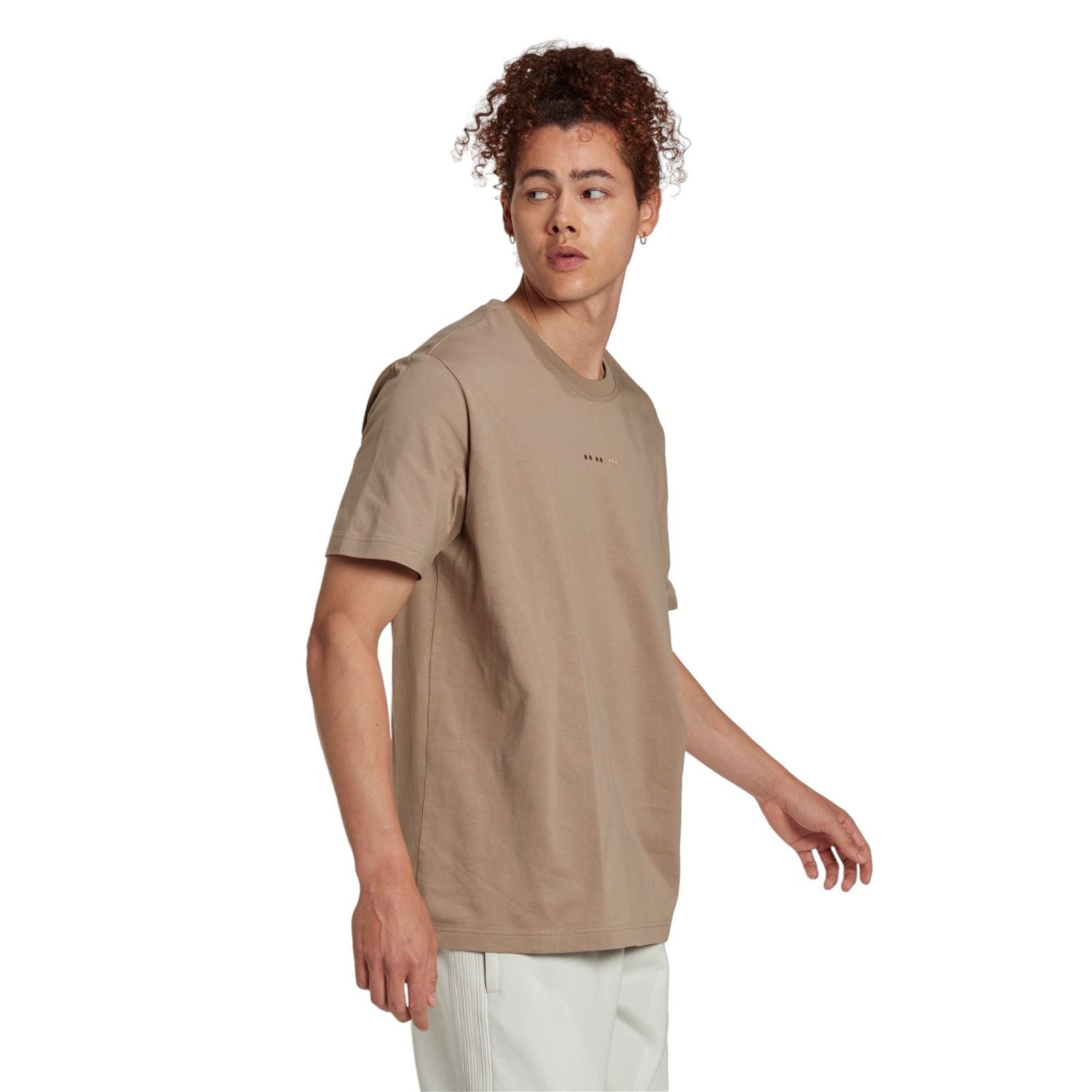 adidas Originals Reveal Essentials T-Shirt - Chalky Brown - ViaductClothing - -
