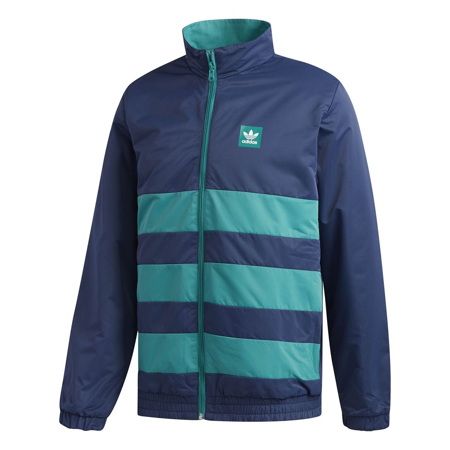 adidas Originals Reversible Weidler Jacket - Collegiate Navy & Green - ViaductClothing - -