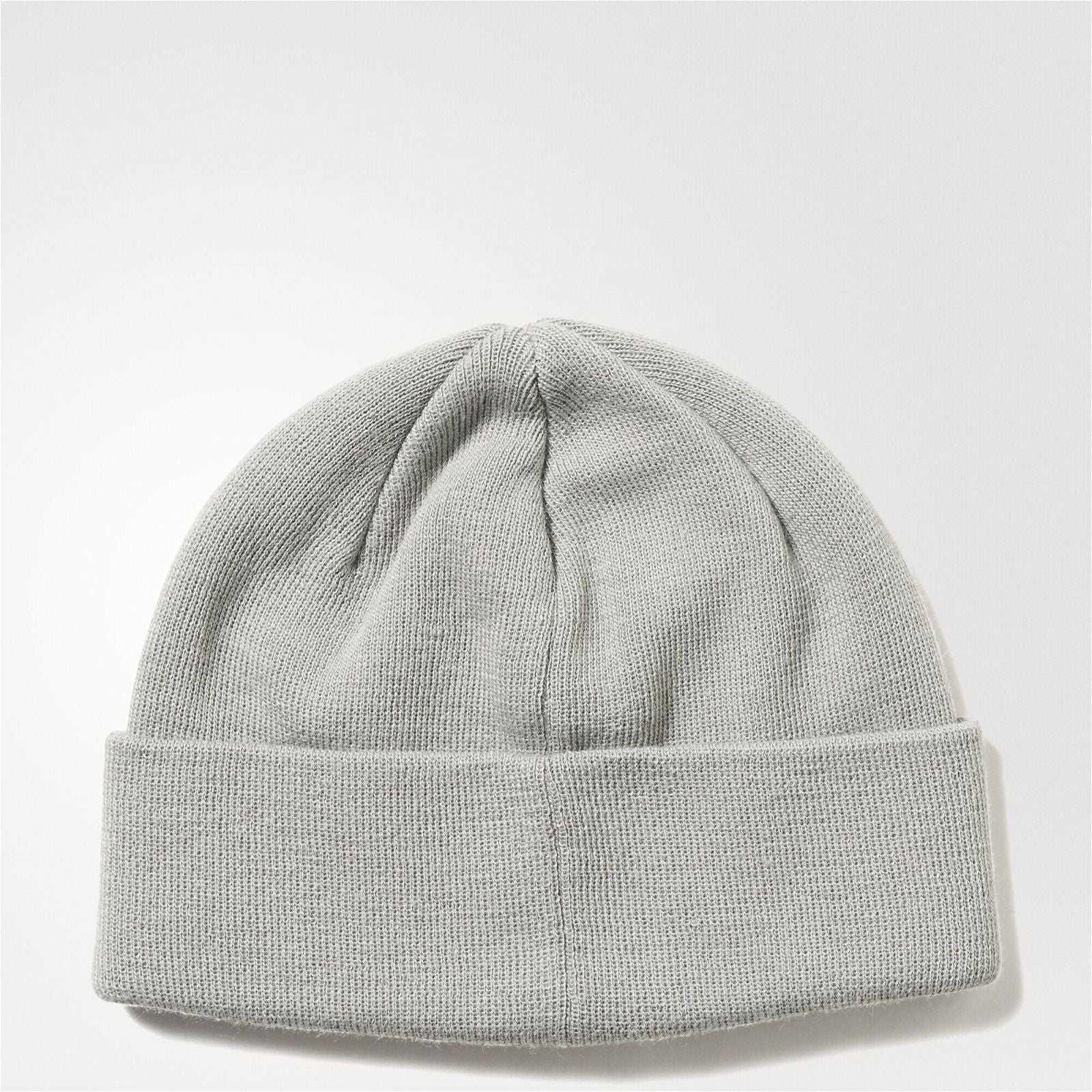 adidas Originals Rib Logo Beanie - Solid Grey - ViaductClothing - -