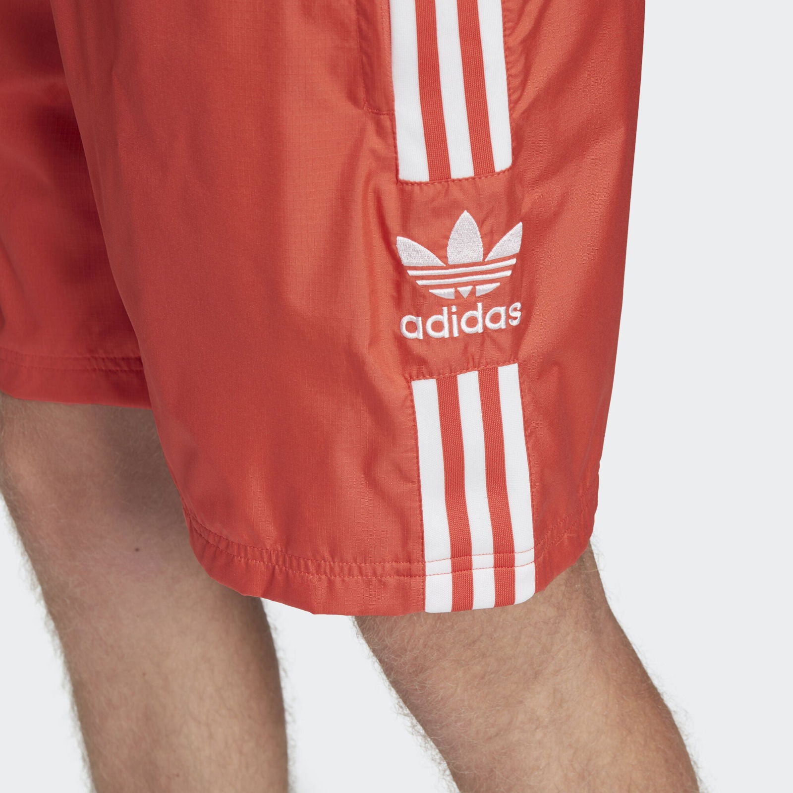 adidas Originals Ripstop Shorts - Trace Scarlet - ViaductClothing - -