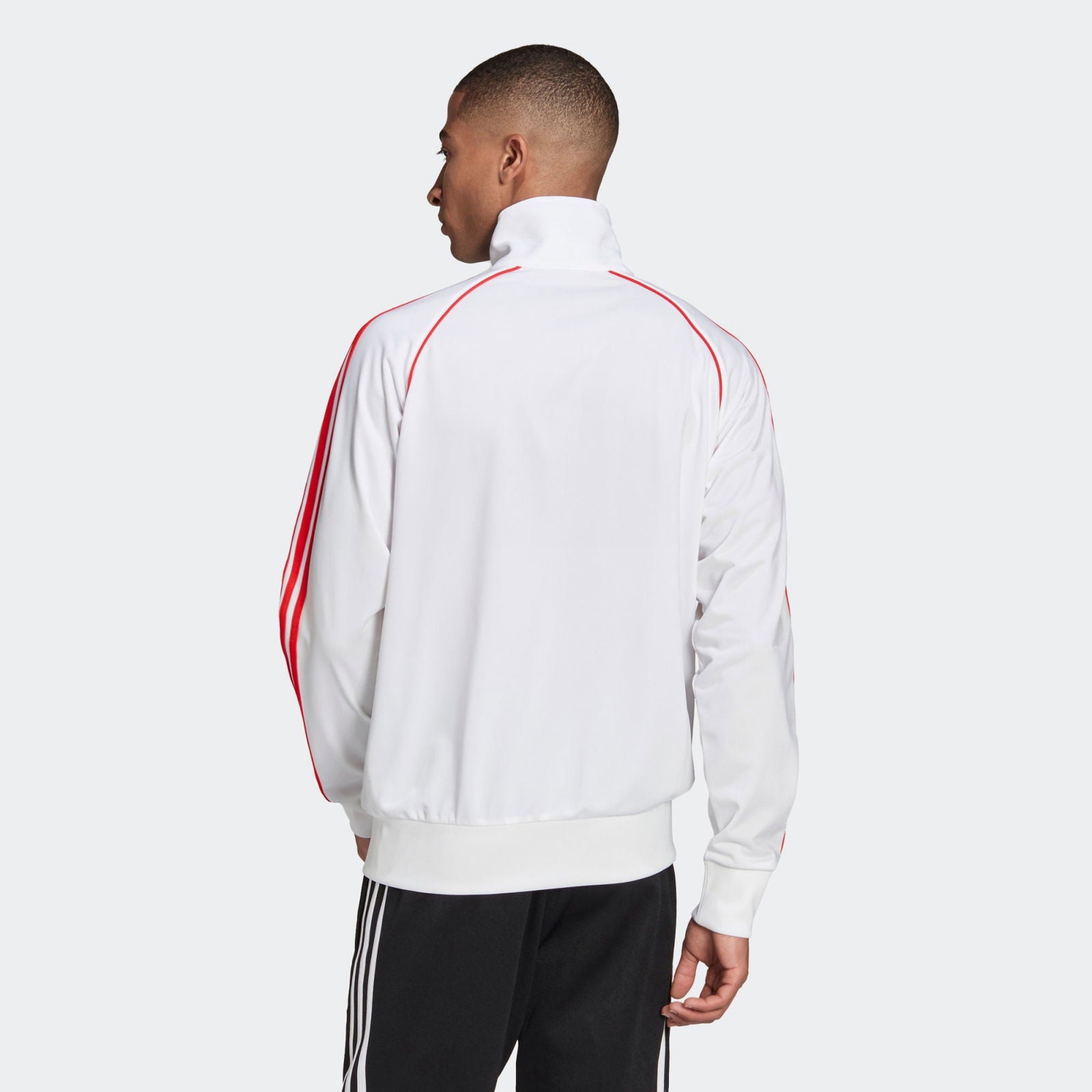 adidas Originals River Plate 85 Retro Track Top - White - ViaductClothing - -