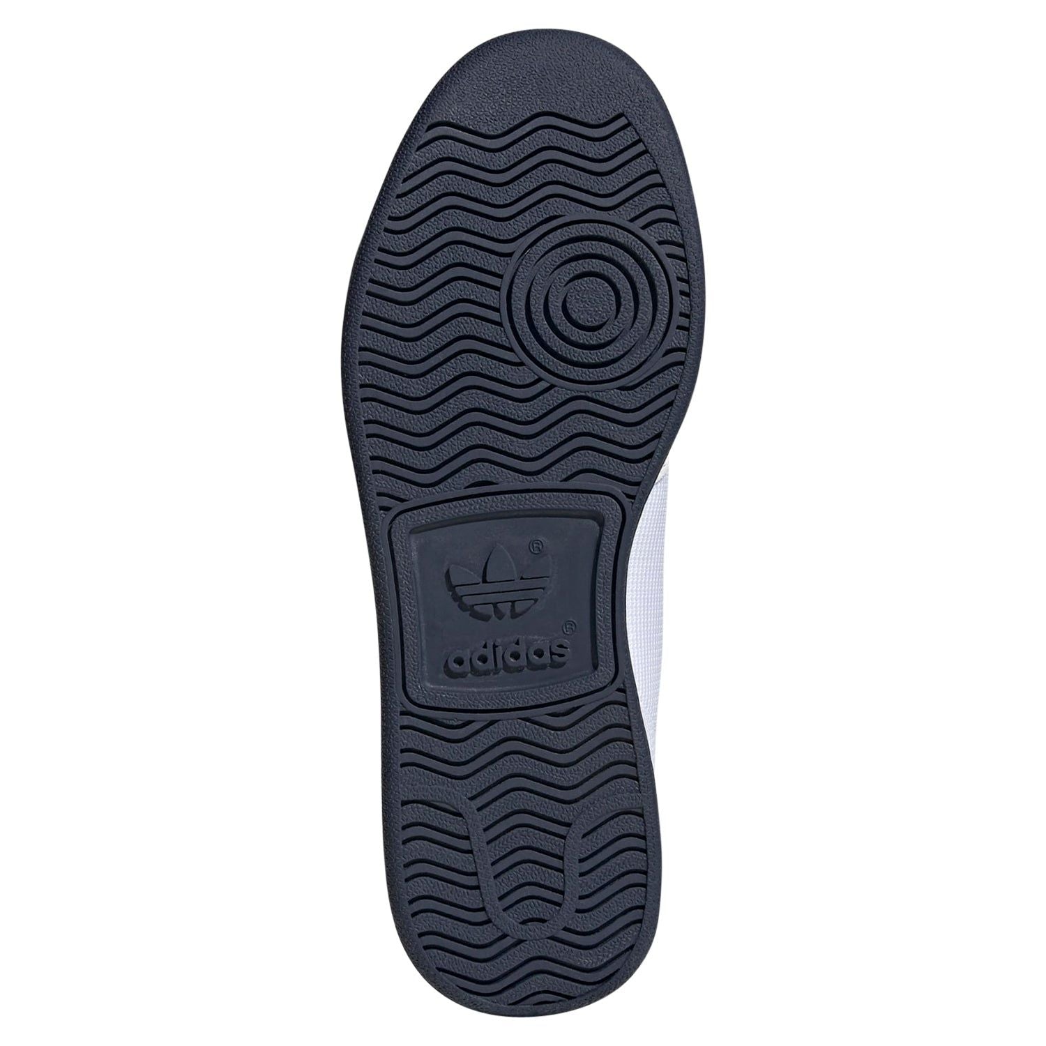 adidas Originals Rod Laver Shoes - White & Navy - ViaductClothing - -
