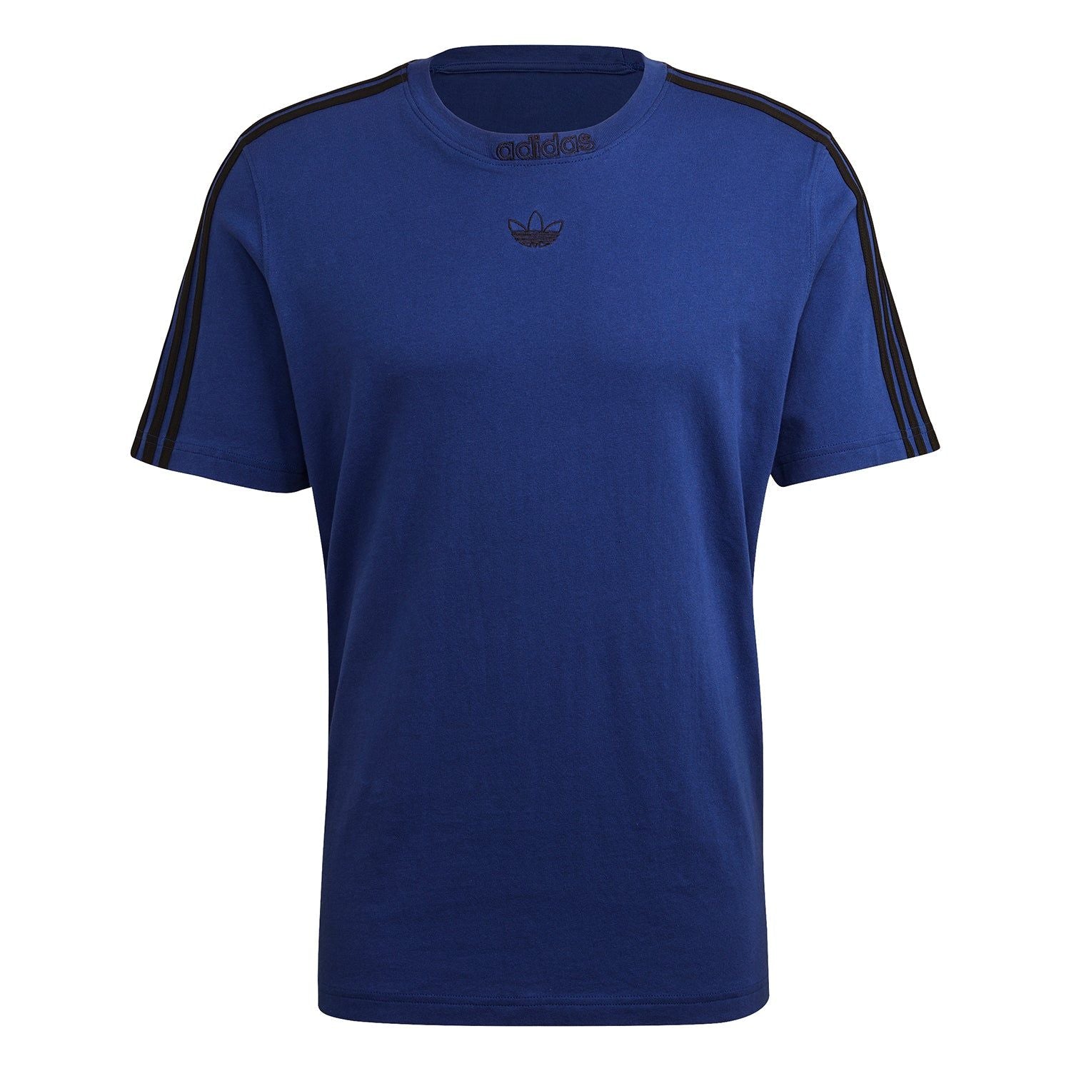 adidas Originals SPRT 3-Stripes Tee - Victory Blue - ViaductClothing - -