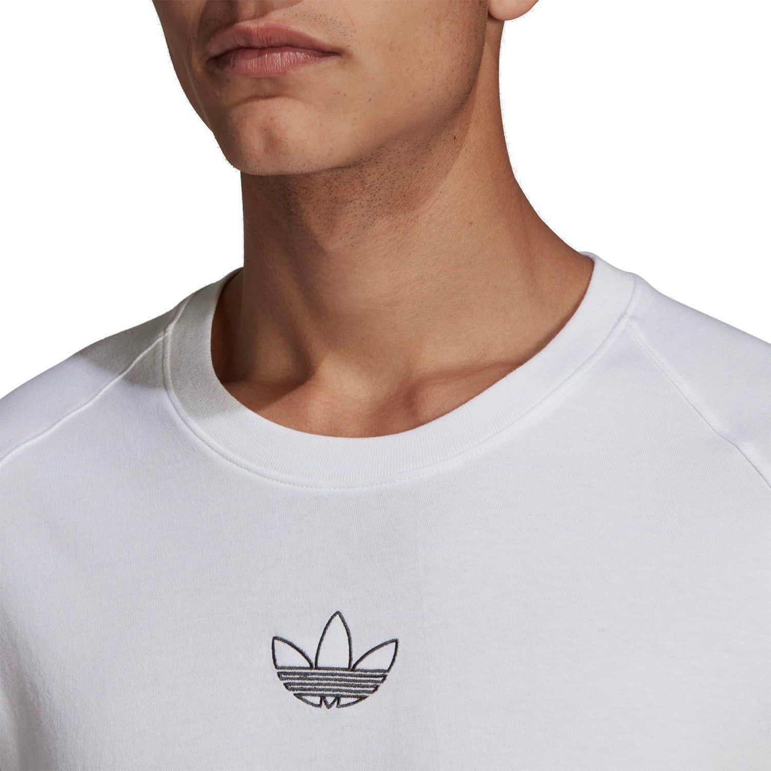 adidas Originals SPRT Archive Blocked Tee - White - ViaductClothing - -