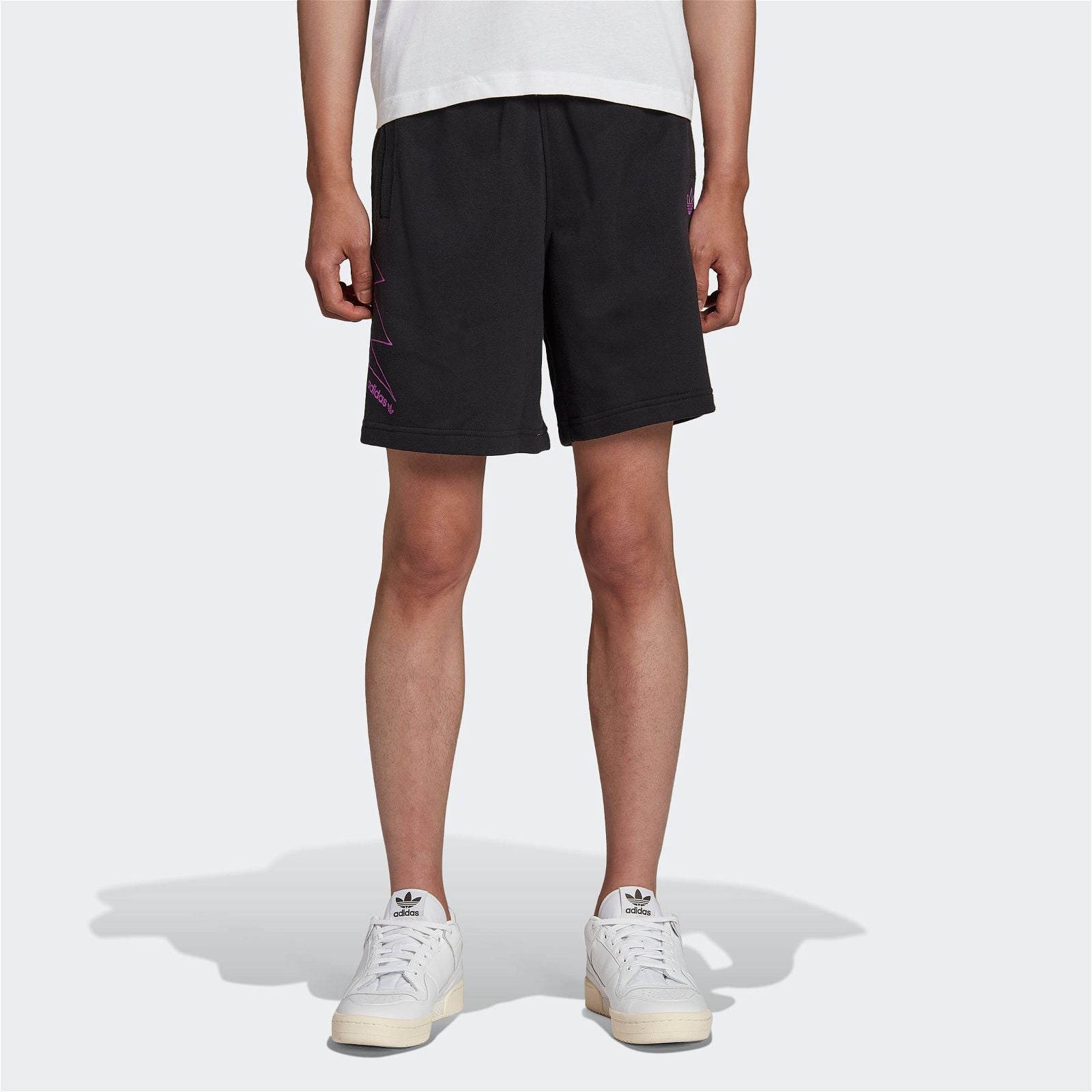 adidas Originals SPRT Lightning Shorts - Black - ViaductClothing - -