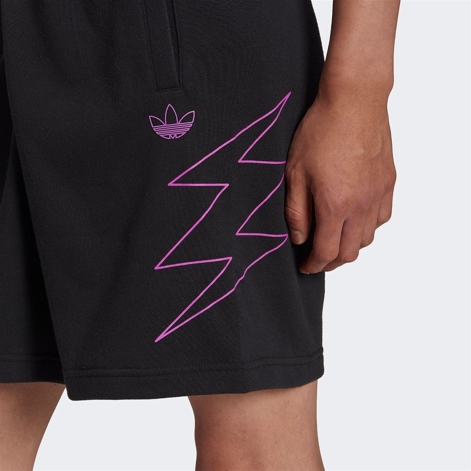 adidas Originals SPRT Lightning Shorts - Black - ViaductClothing - -