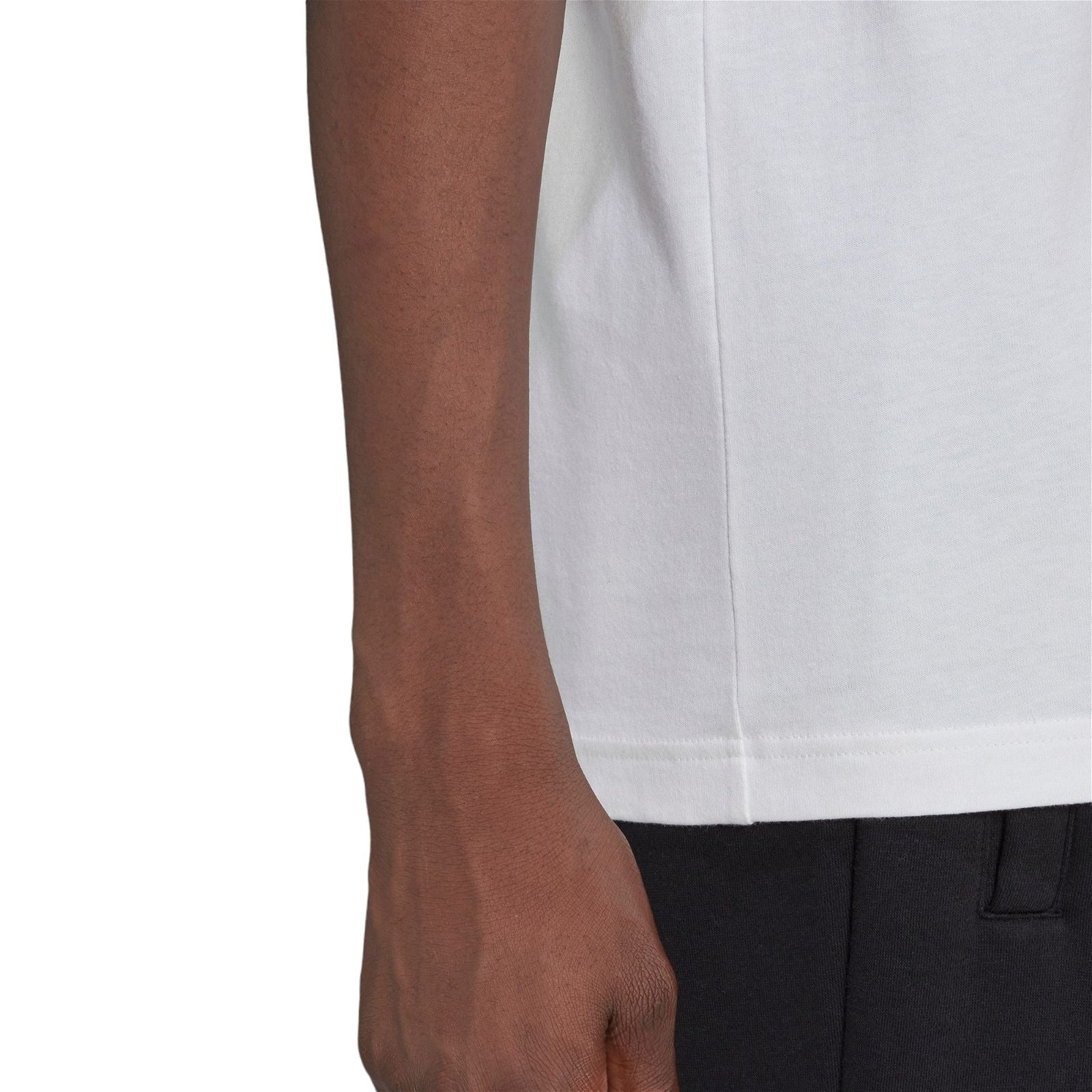 adidas Originals SPRT Outline Logo Tee - White - ViaductClothing - -