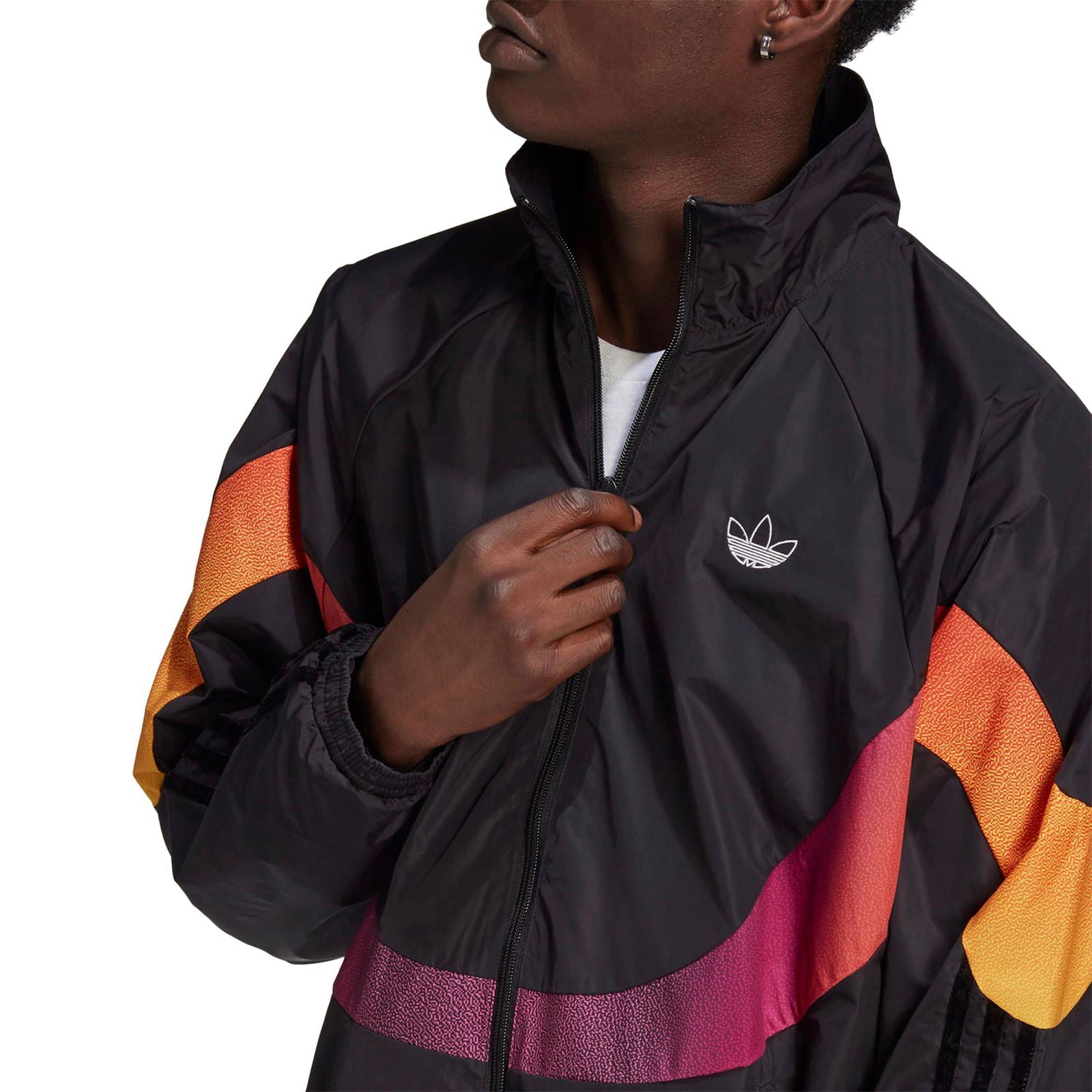 adidas Originals SPRT Supersport Woven Track Top - Black - ViaductClothing - -