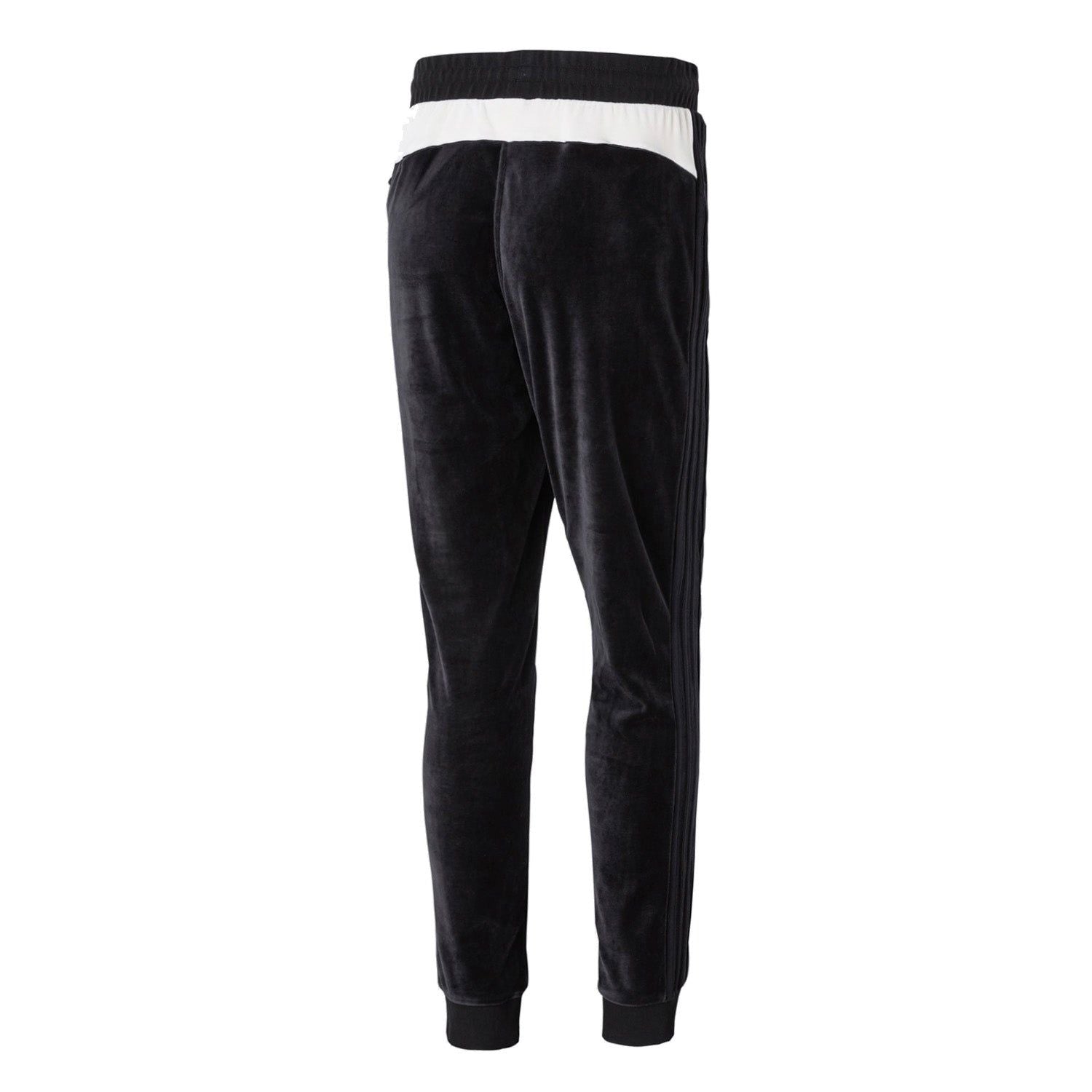 adidas Originals SPRT Velour 3-Stripes Pants - Black - ViaductClothing - -