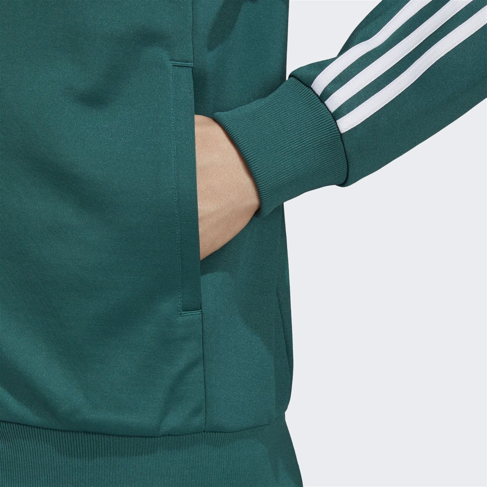 adidas Originals SST Superstar Track Jacket - Noble Green - ViaductClothing - -