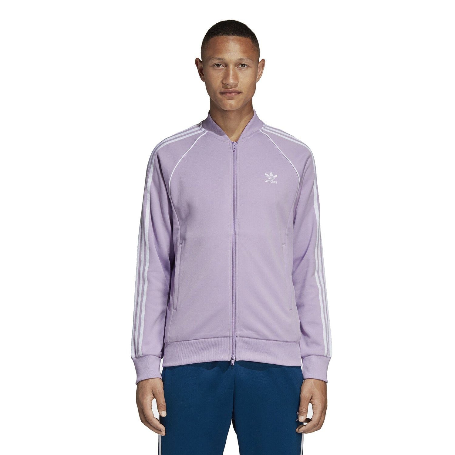 adidas Originals SST Track Jacket - Purple - ViaductClothing - -