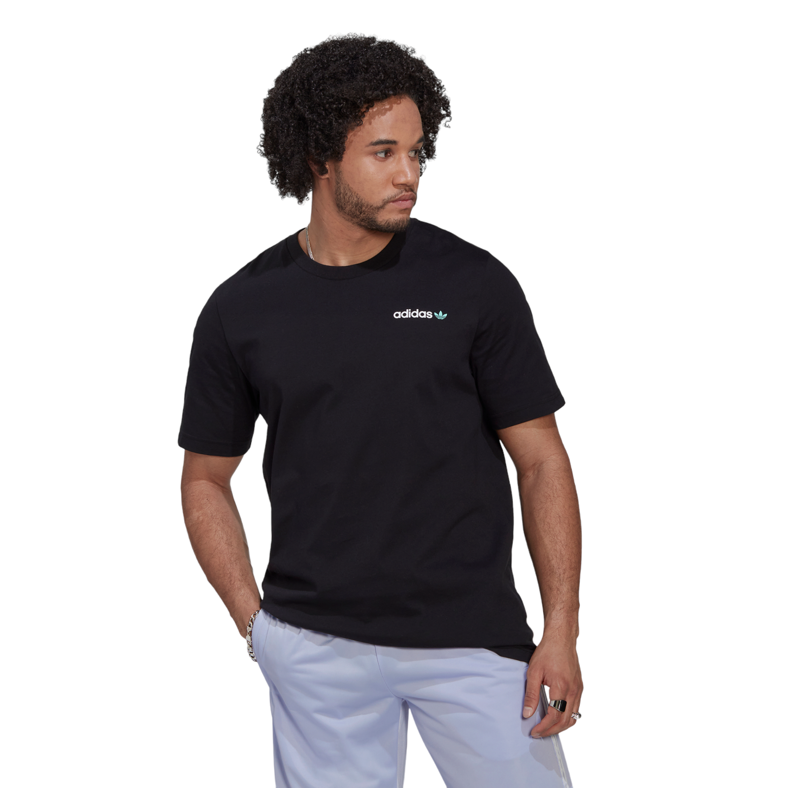 adidas Originals Sailing Resort Graphic T-shirt - Black - ViaductClothing - -