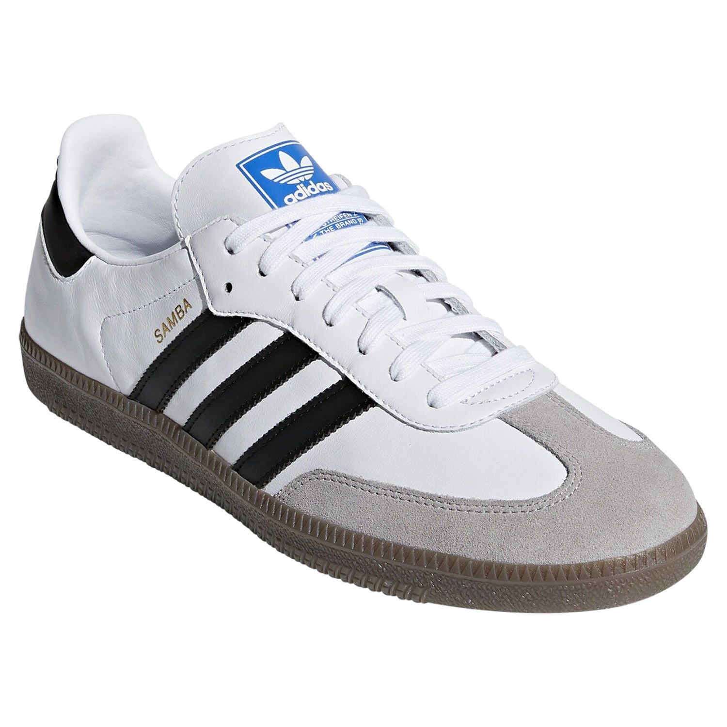 adidas Originals Samba OG Trainers - White - ViaductClothing - -