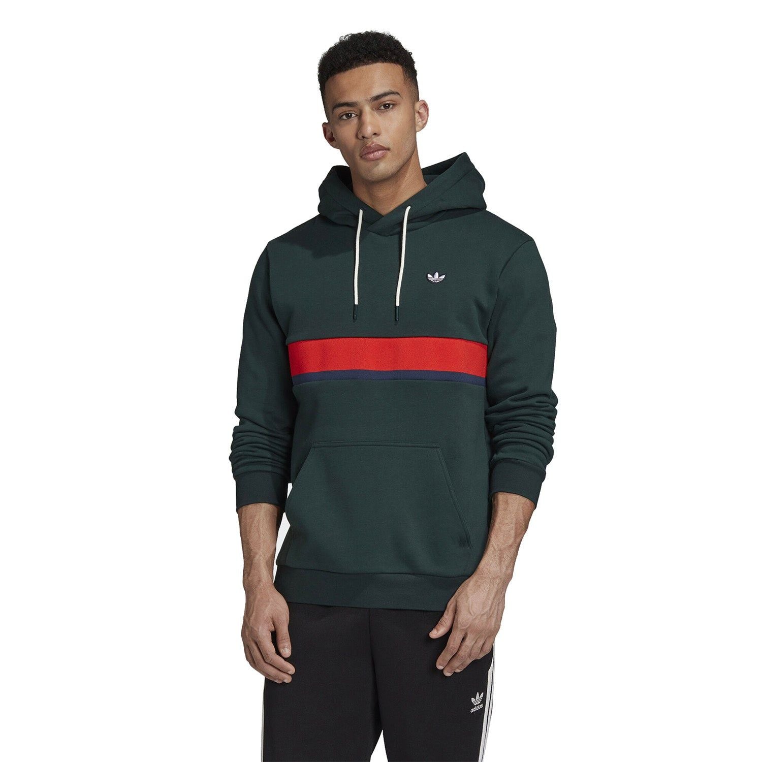 adidas Originals Samstag Hoodie - Green - ViaductClothing - -