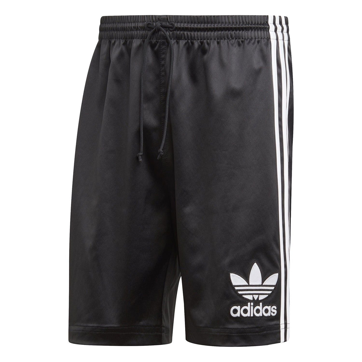 adidas Originals Satin Shorts - Black - ViaductClothing - -