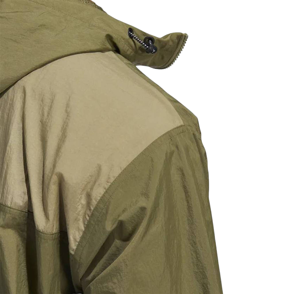 adidas Originals Skateboarding Anorak Windbreaker Jacket - Green - ViaductClothing - -