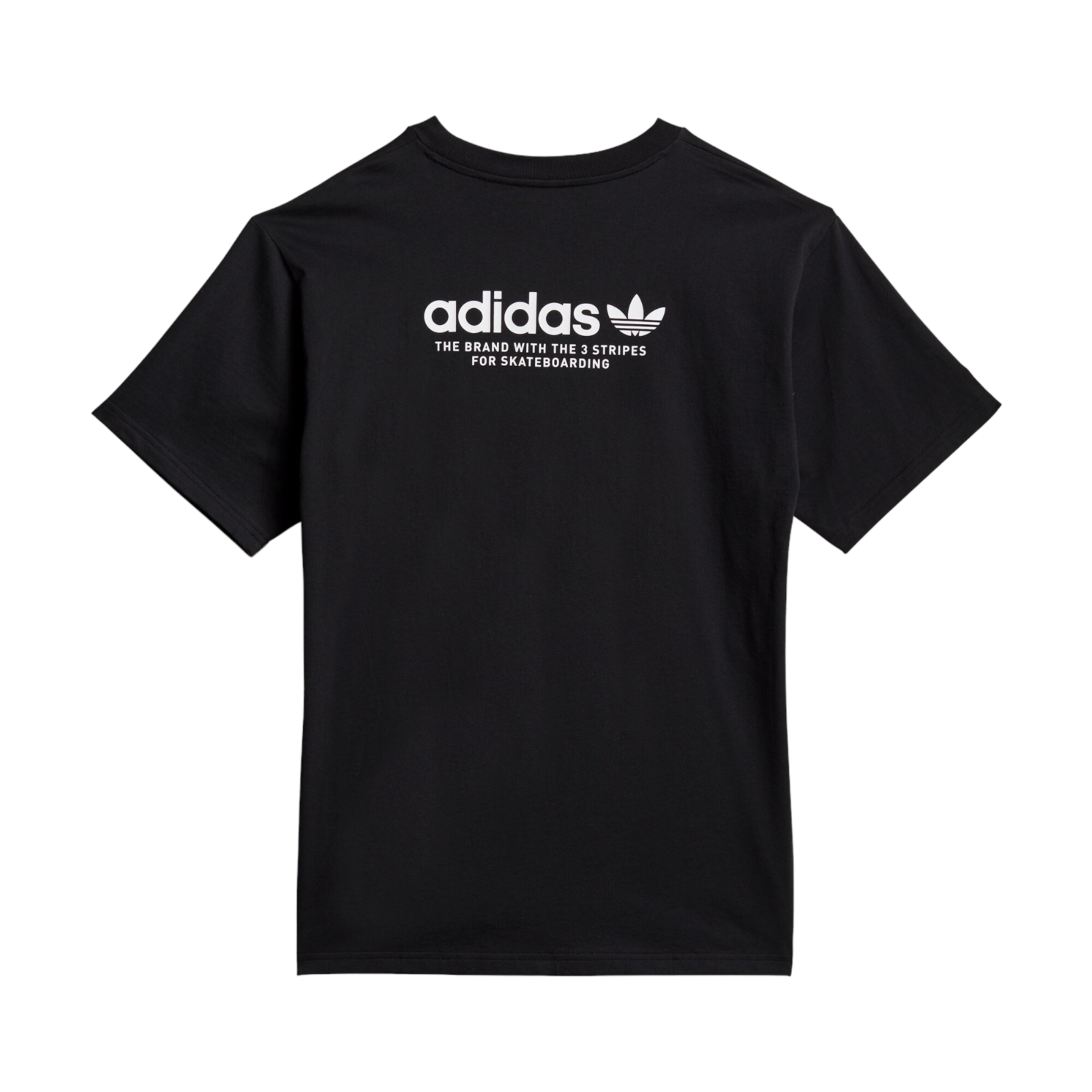 adidas Originals Skateboarding Gender Neutral 4.0 Logo T-Shirt - Black - ViaductClothing - -