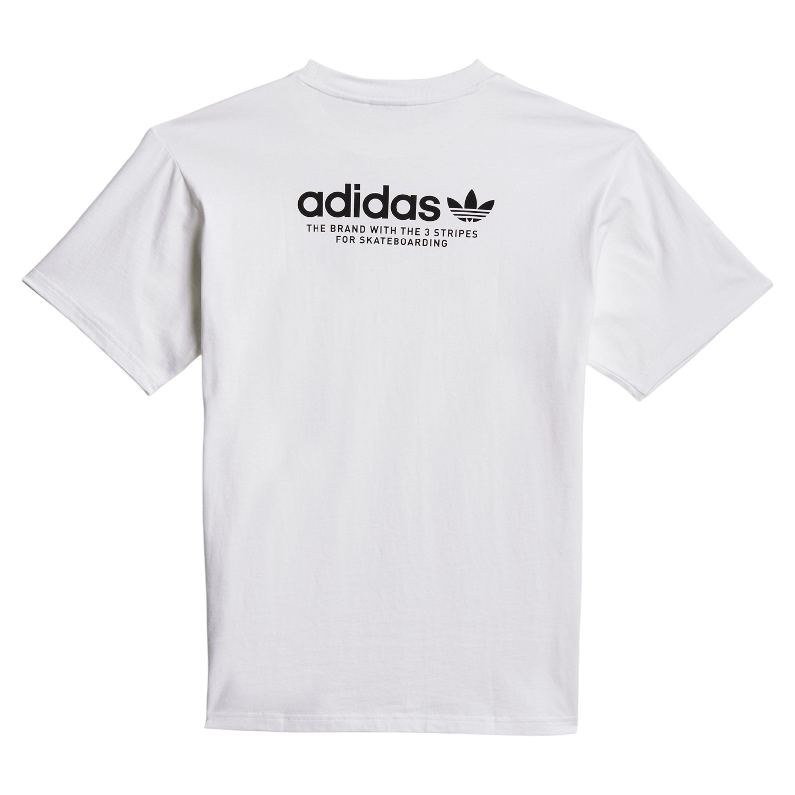 adidas Originals Skateboarding Gender Neutral 4.0 Logo Tee - White - ViaductClothing - -