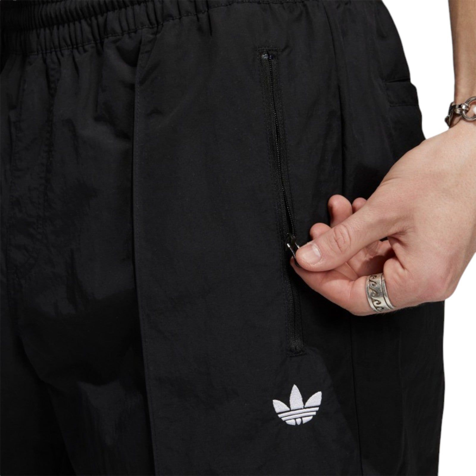 adidas Originals Skateboarding Pintuck Pants - Black - ViaductClothing - -