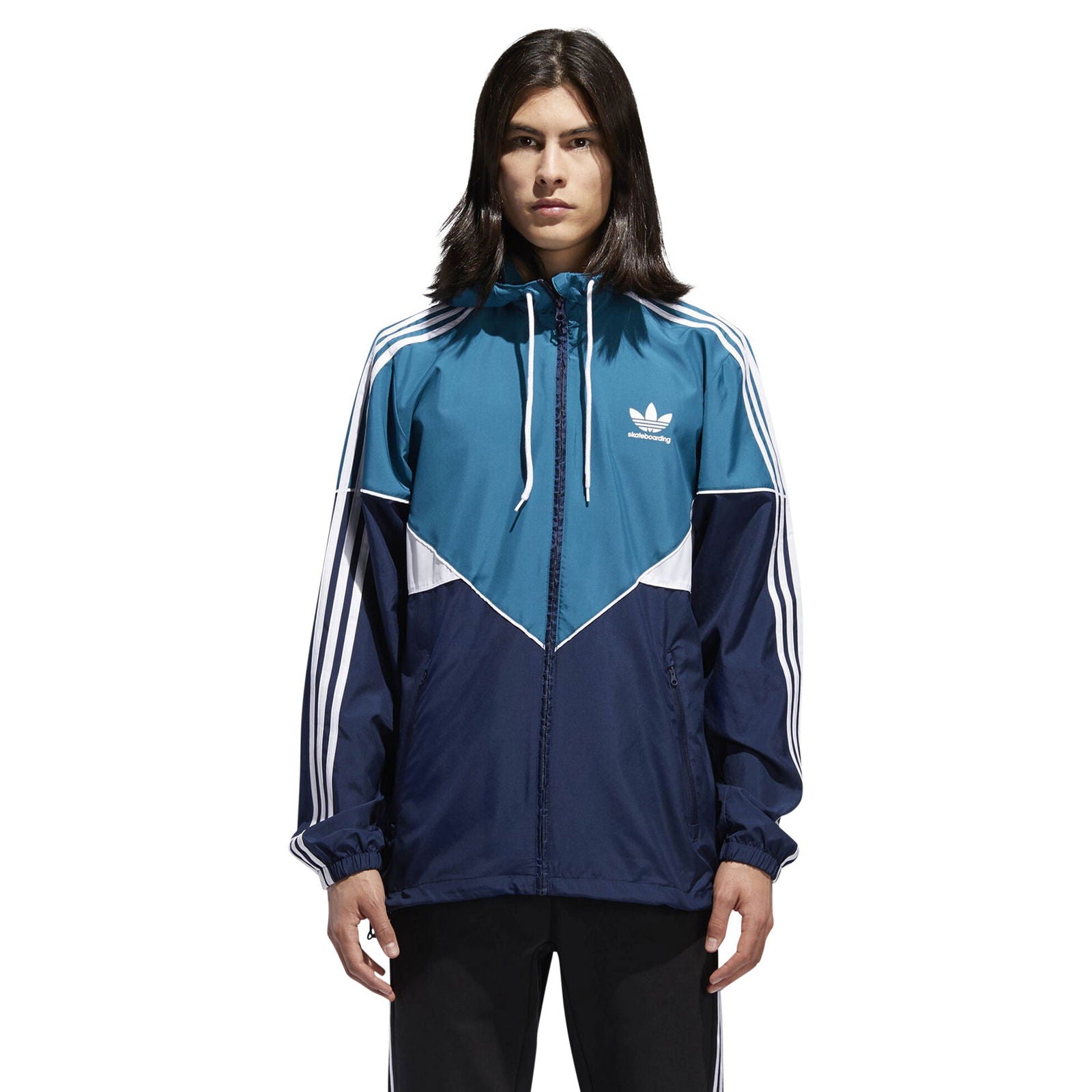 adidas Originals Skateboarding Premiere Jacket - Blue - ViaductClothing - -