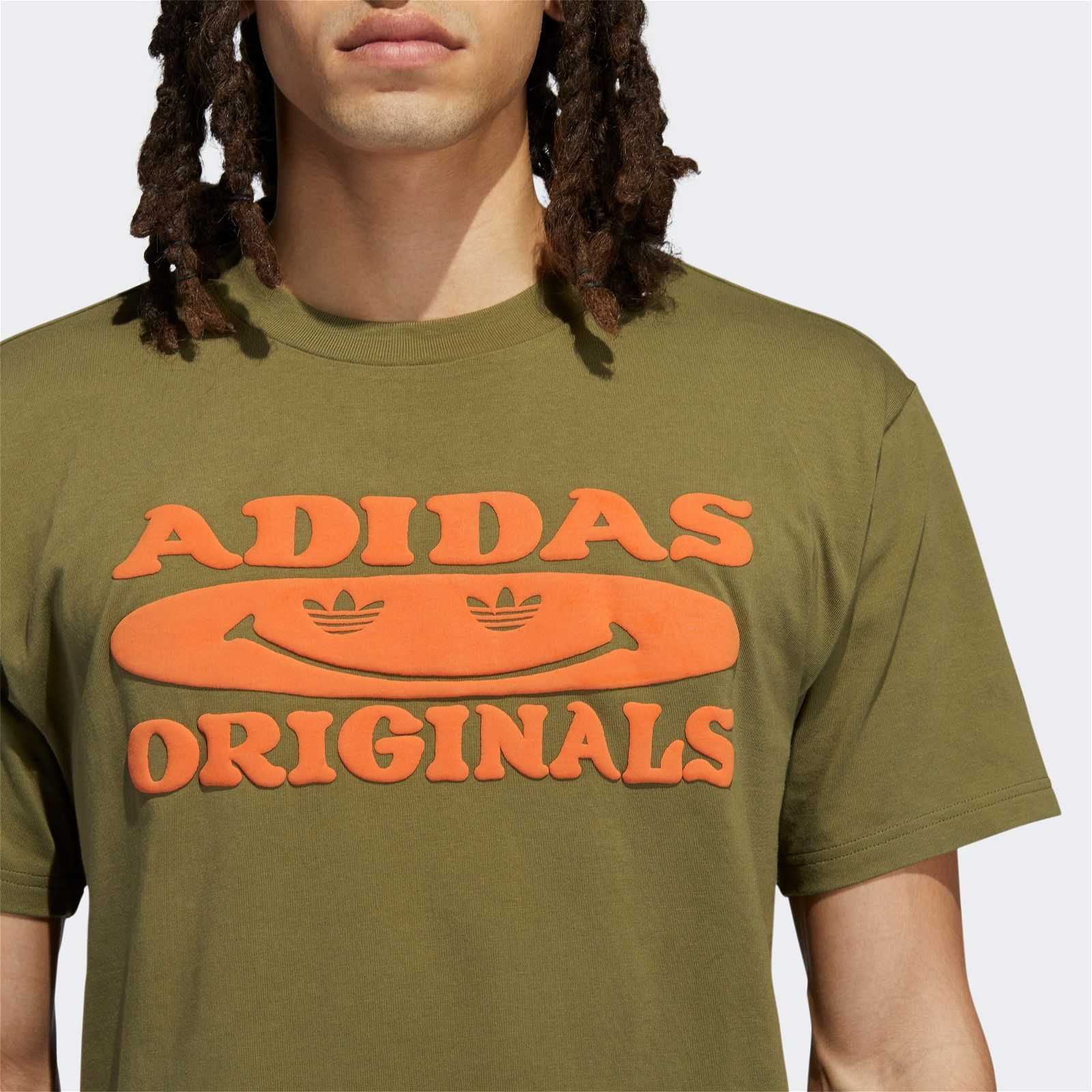 adidas Originals Smile Tee - Green - ViaductClothing - -