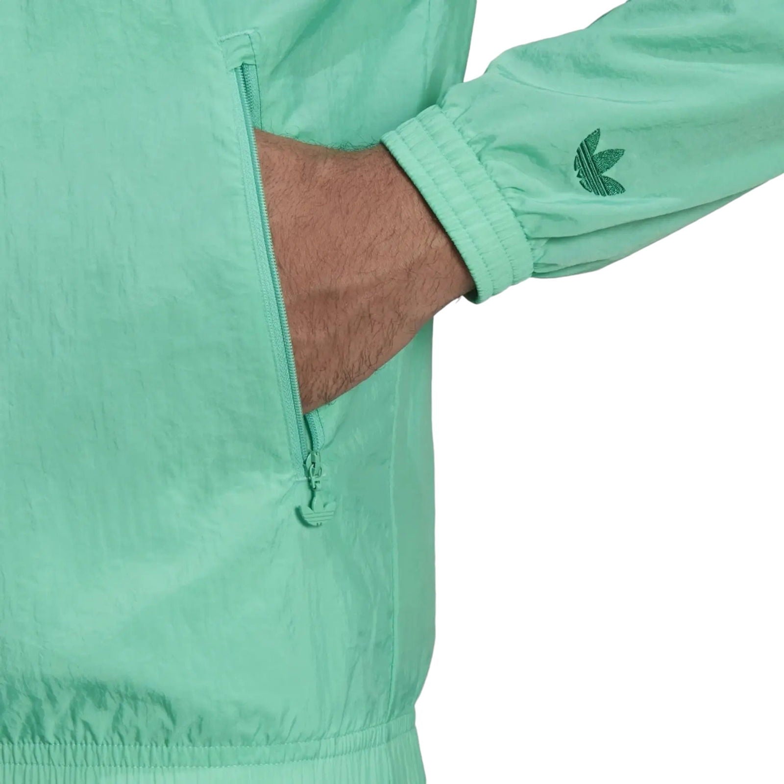 adidas Originals Sports Club Track Top - Hi-Res Green - ViaductClothing - -