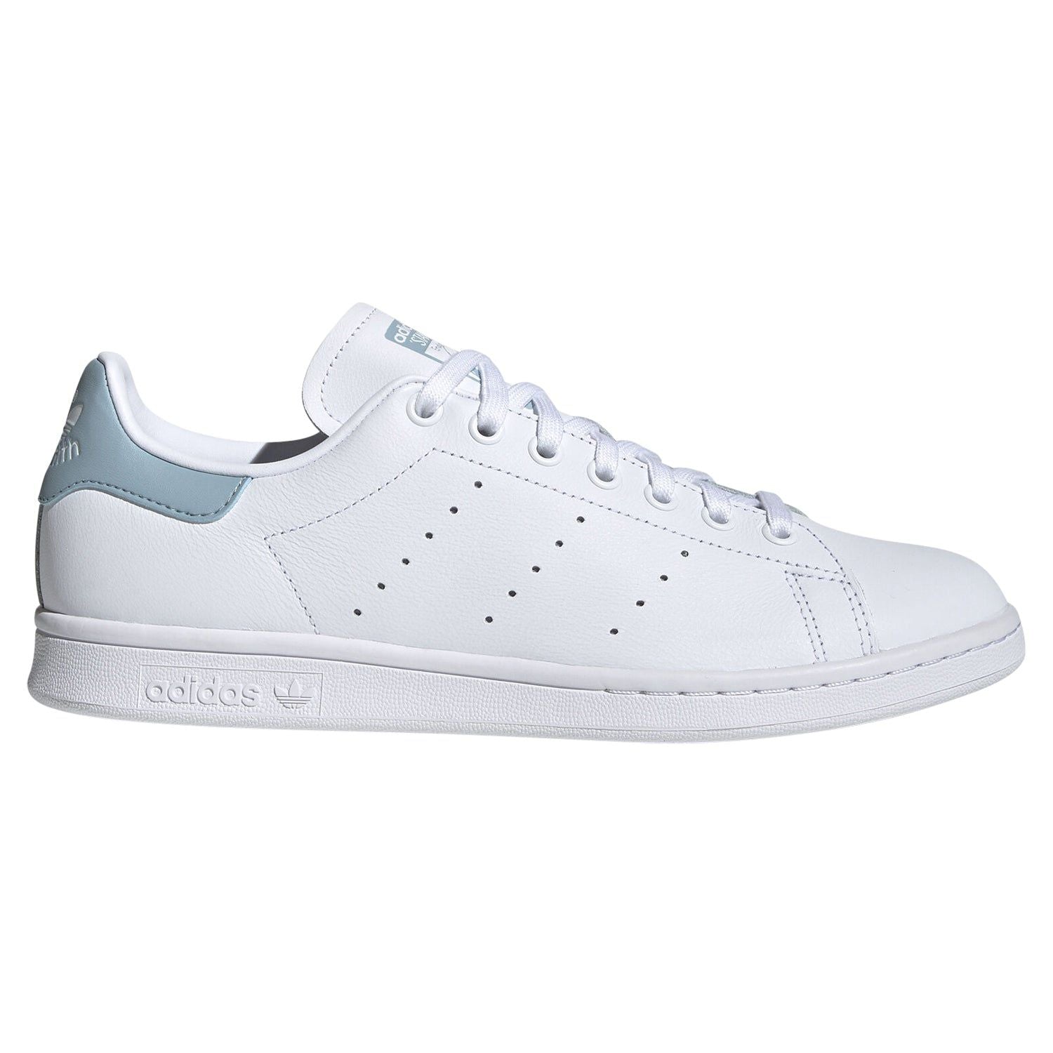adidas Originals Stan Smith Shoes - White & Ash Grey - ViaductClothing - -