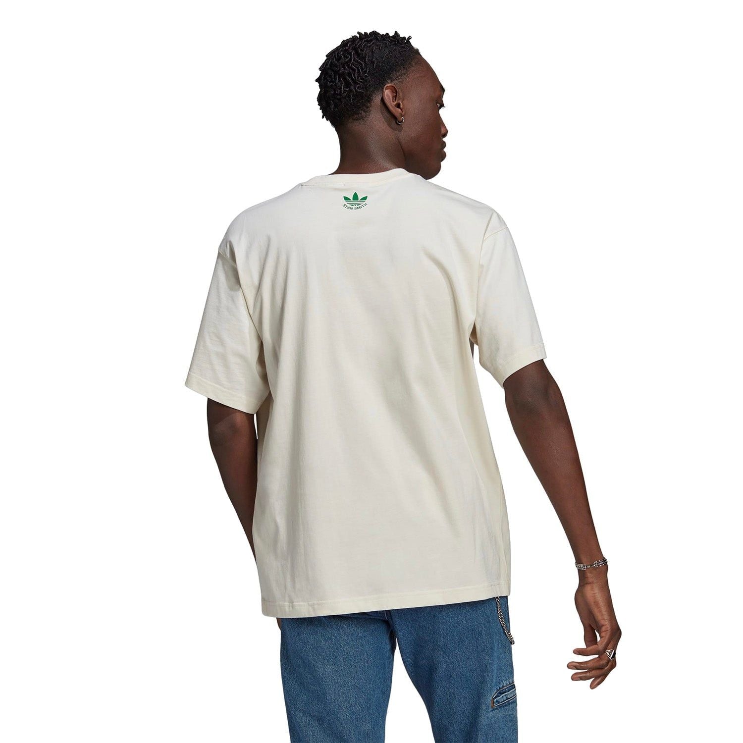 adidas Originals Stan Smith T-Shirt - White - ViaductClothing - -