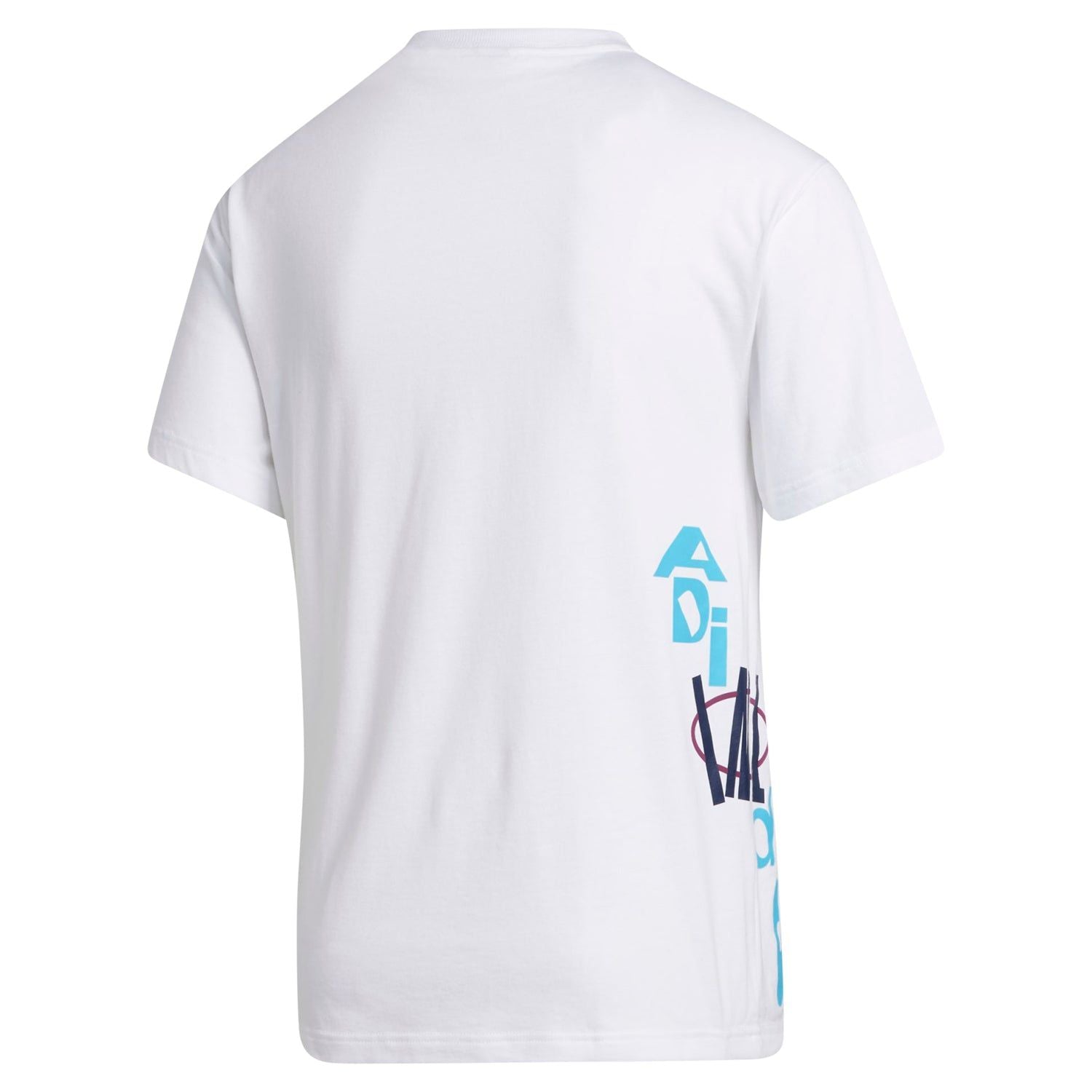 adidas Originals Streetball Multi Hit T-Shirt - White - ViaductClothing - -