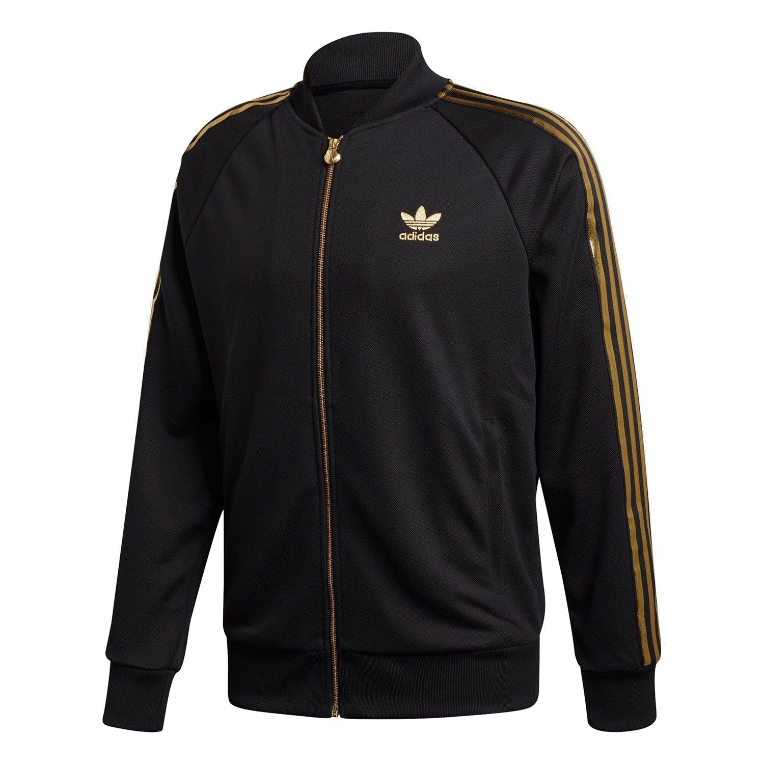 adidas Originals Superstar 24K Track Jacket Black Gold