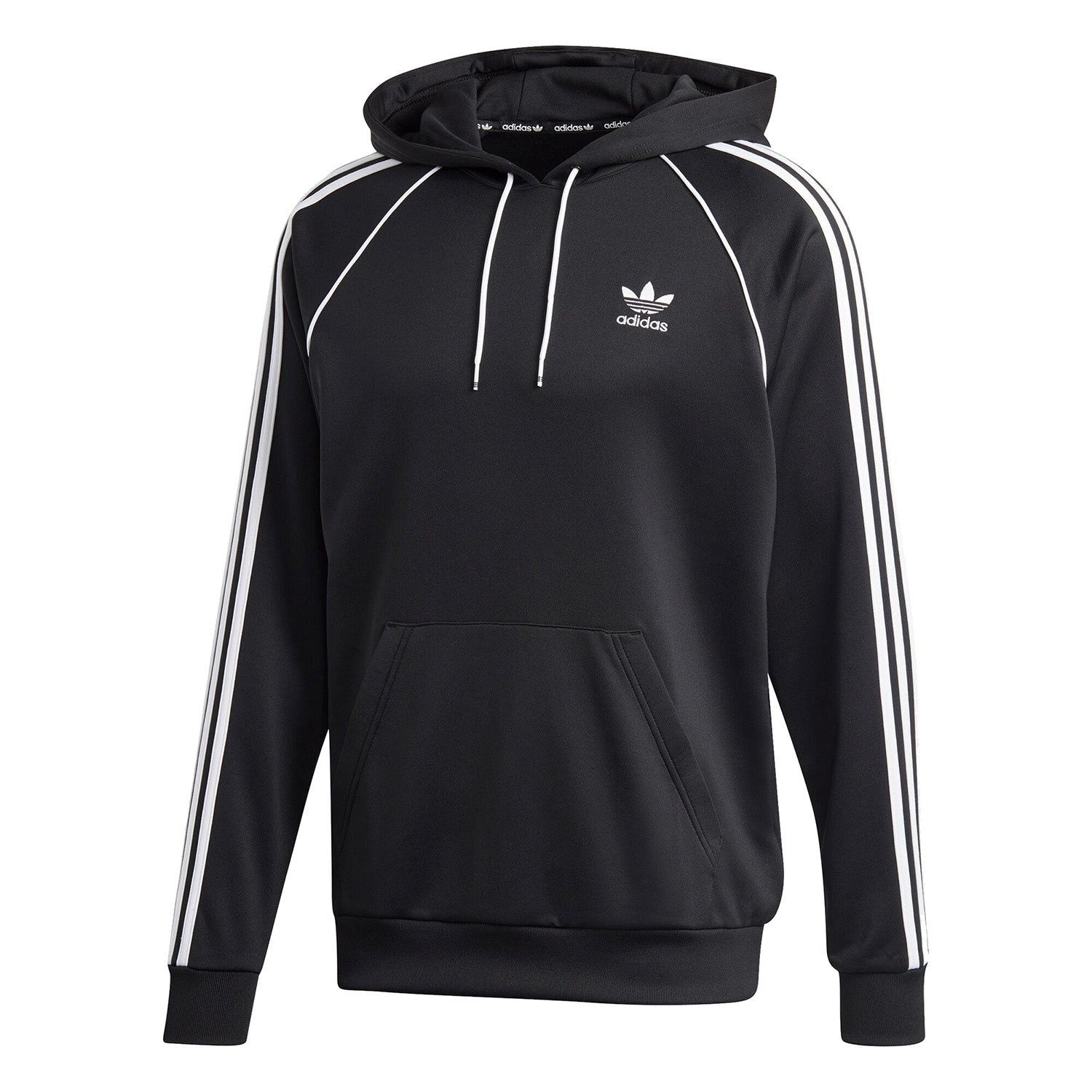 adidas Originals Superstar Hoodie - Black & White - ViaductClothing - -