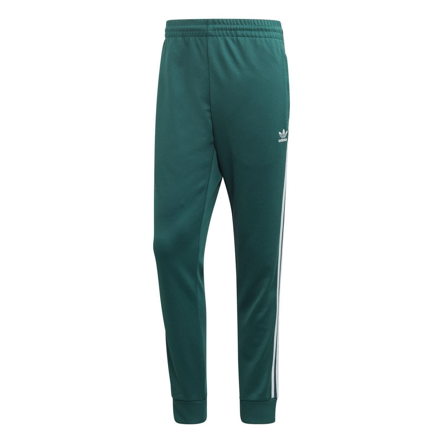 adidas Originals Superstar SST Tracksuit Bottoms - Green - ViaductClothing - -