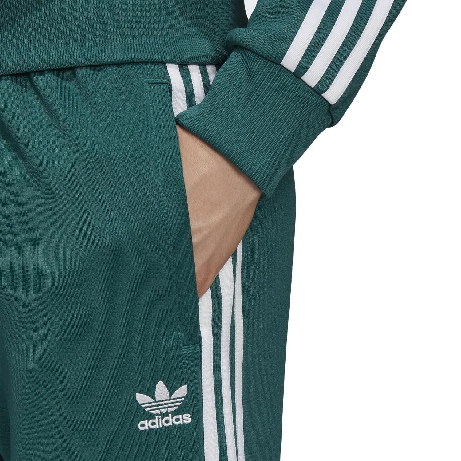 adidas Originals Superstar SST Tracksuit Bottoms - Green - ViaductClothing - -