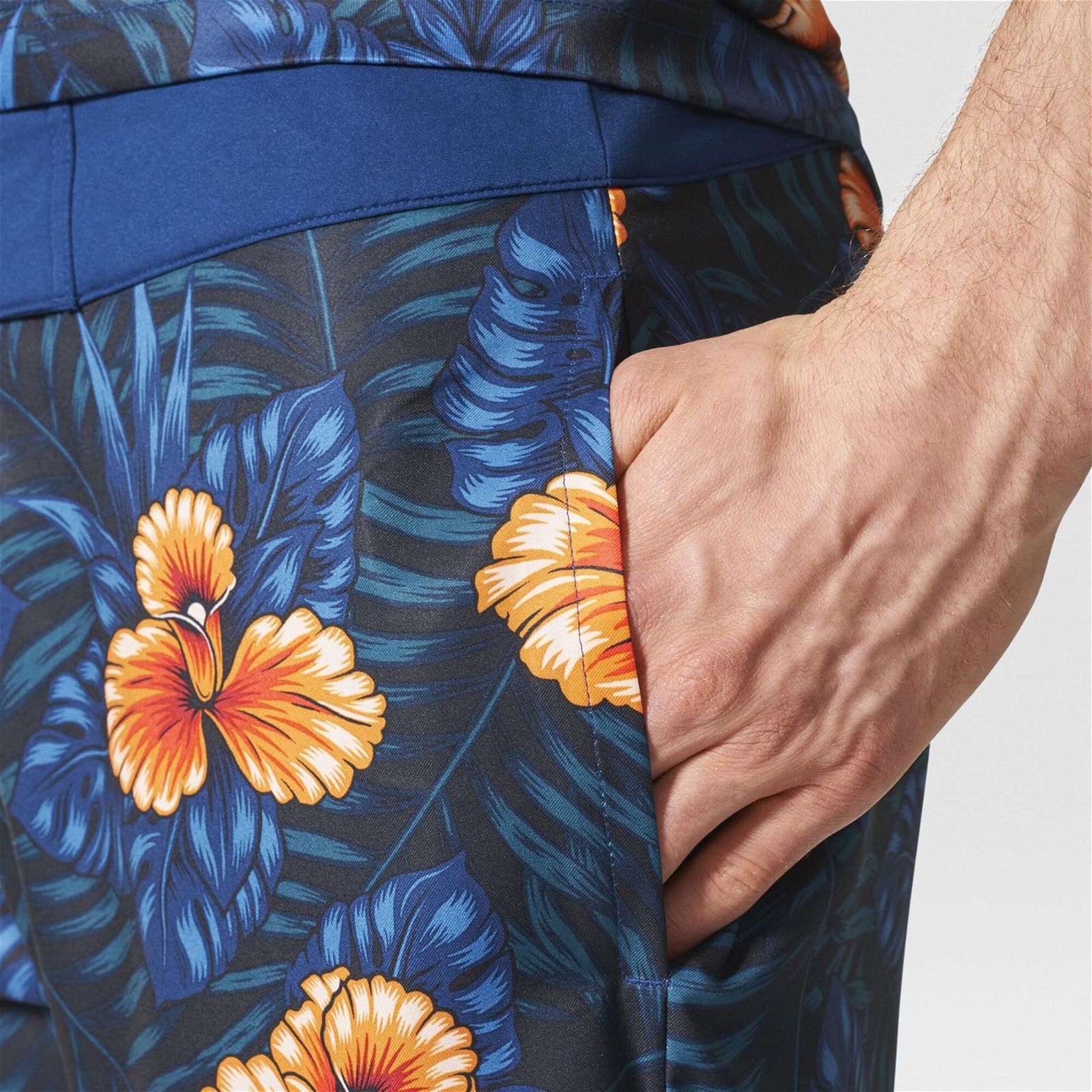 adidas Originals Sweet Leaf Board Shorts - Floral - ViaductClothing - -