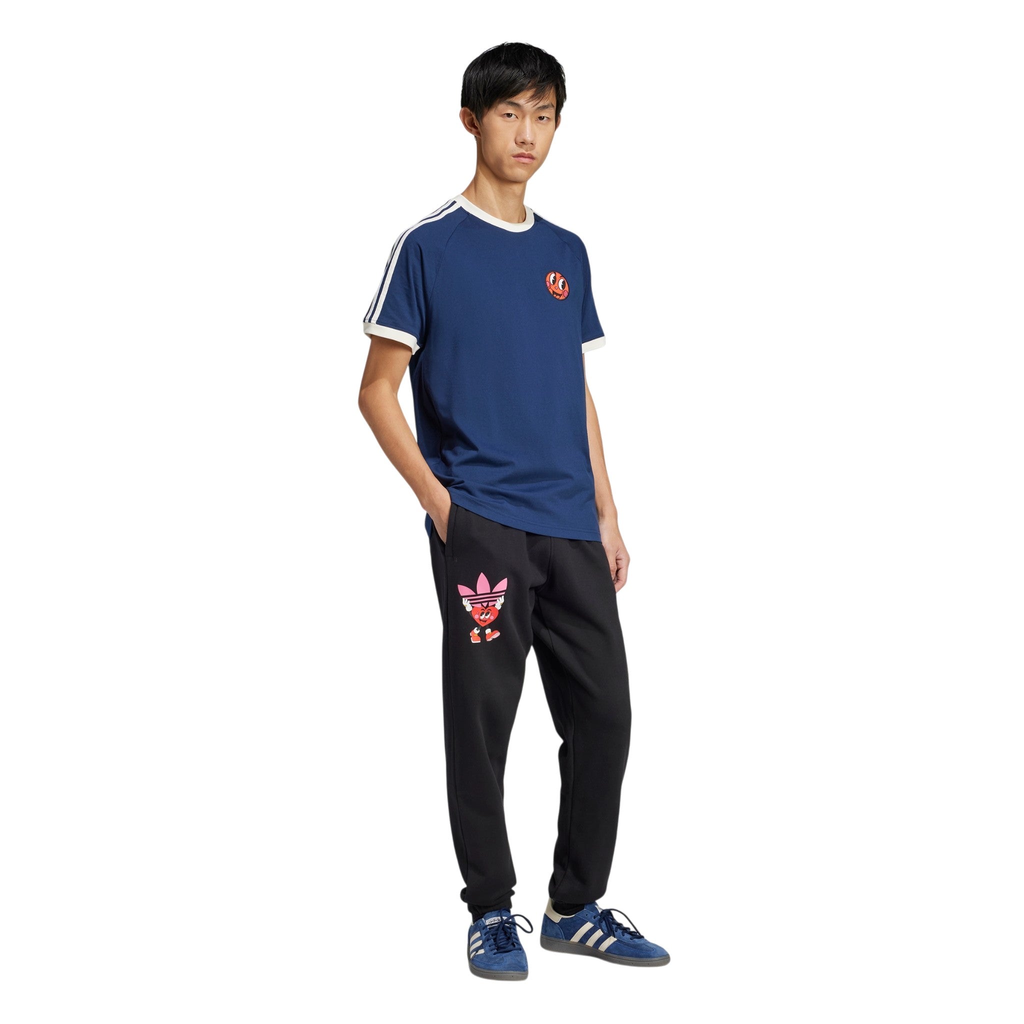 adidas Originals Cali Graphic T-Shirt - Night Indigo
