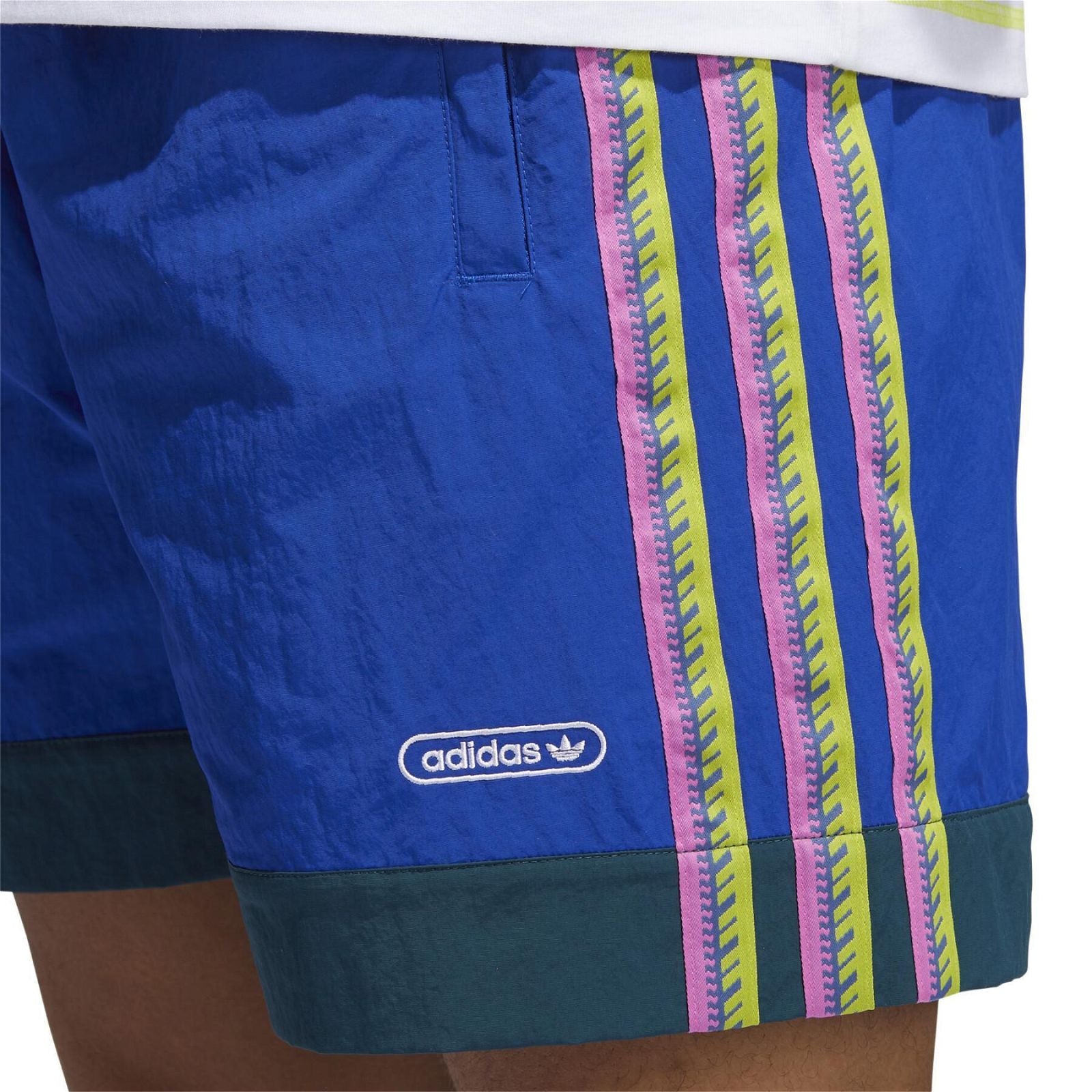 adidas Originals Taped Shorts - Blue - ViaductClothing - -