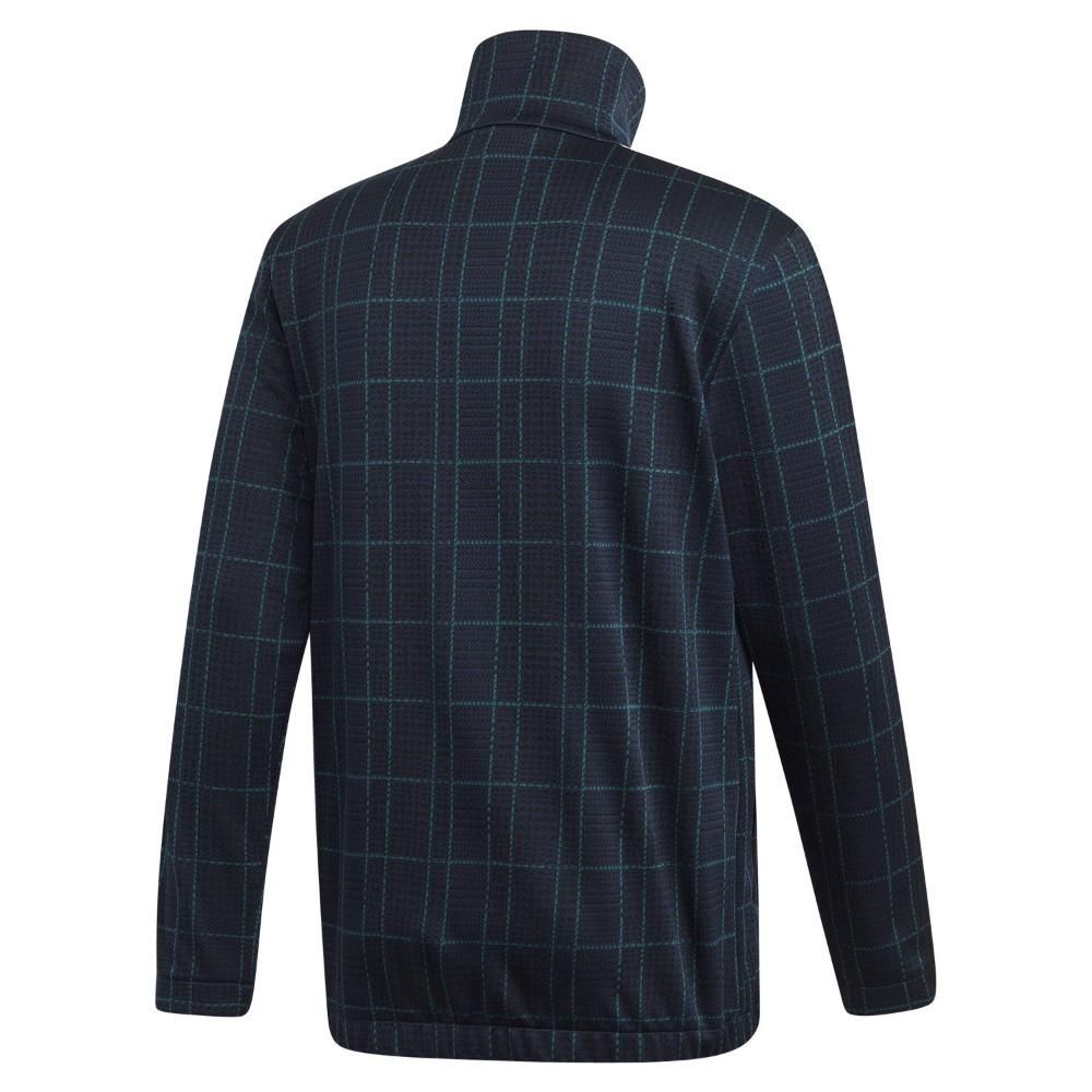 adidas Originals Tartan Track Jacket - Navy - ViaductClothing - -